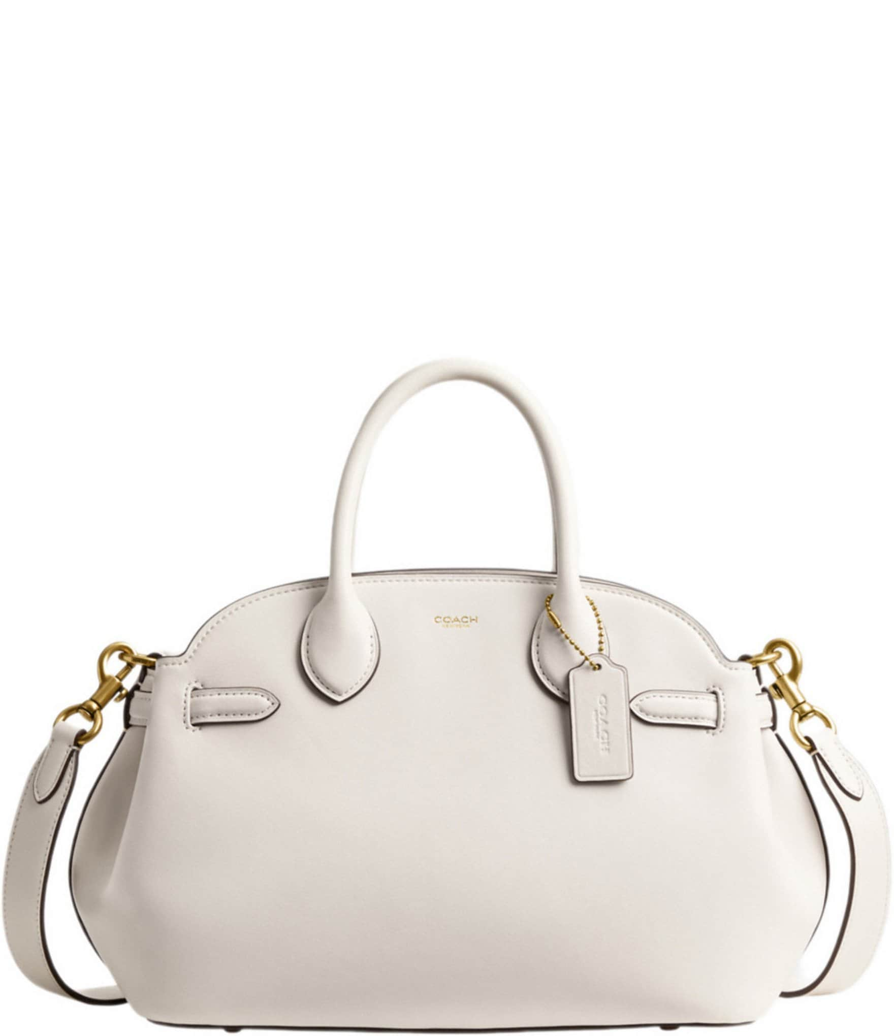 Coach White top Leather Satchel