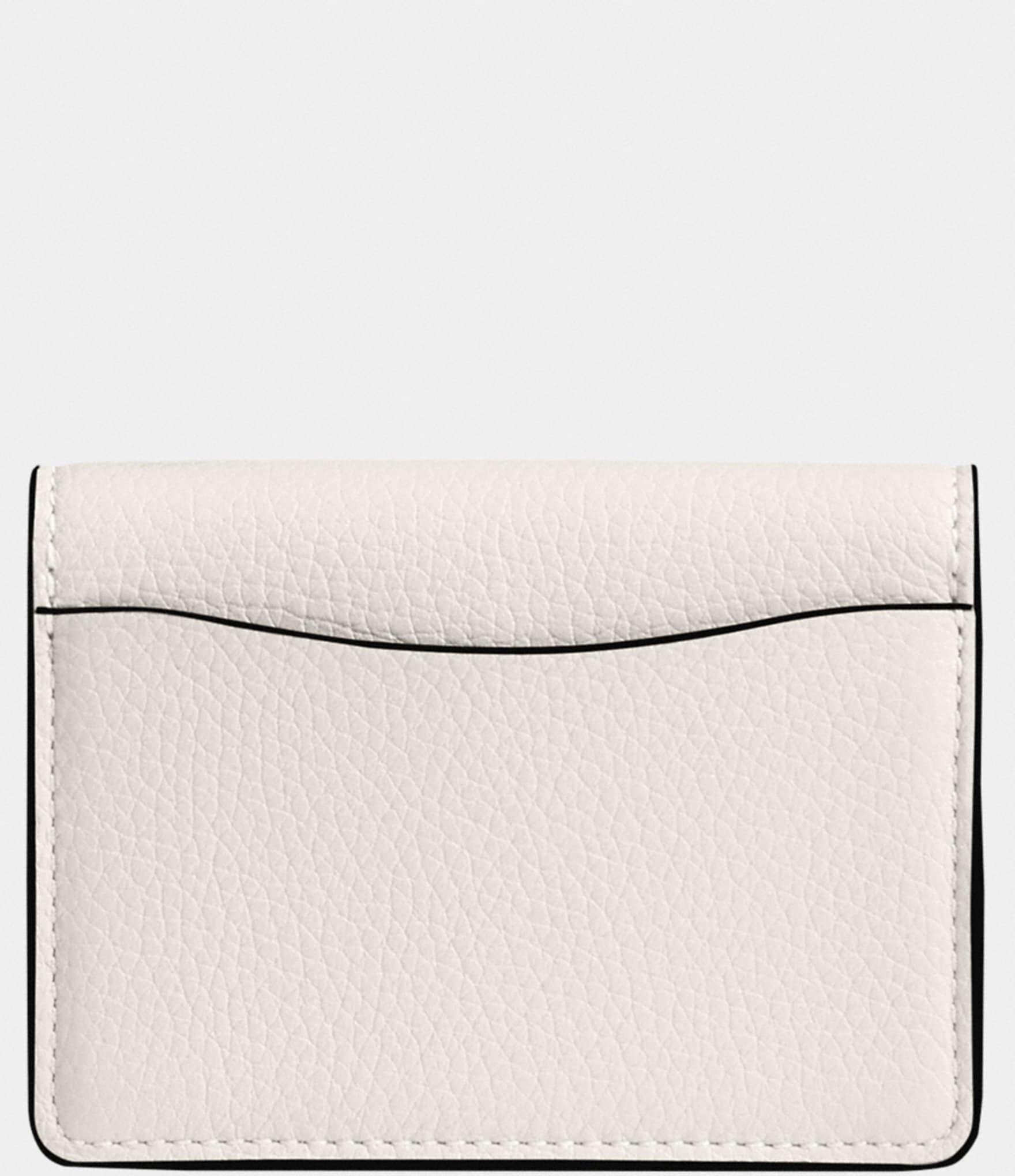 COACH Essential Half Flap Card Case