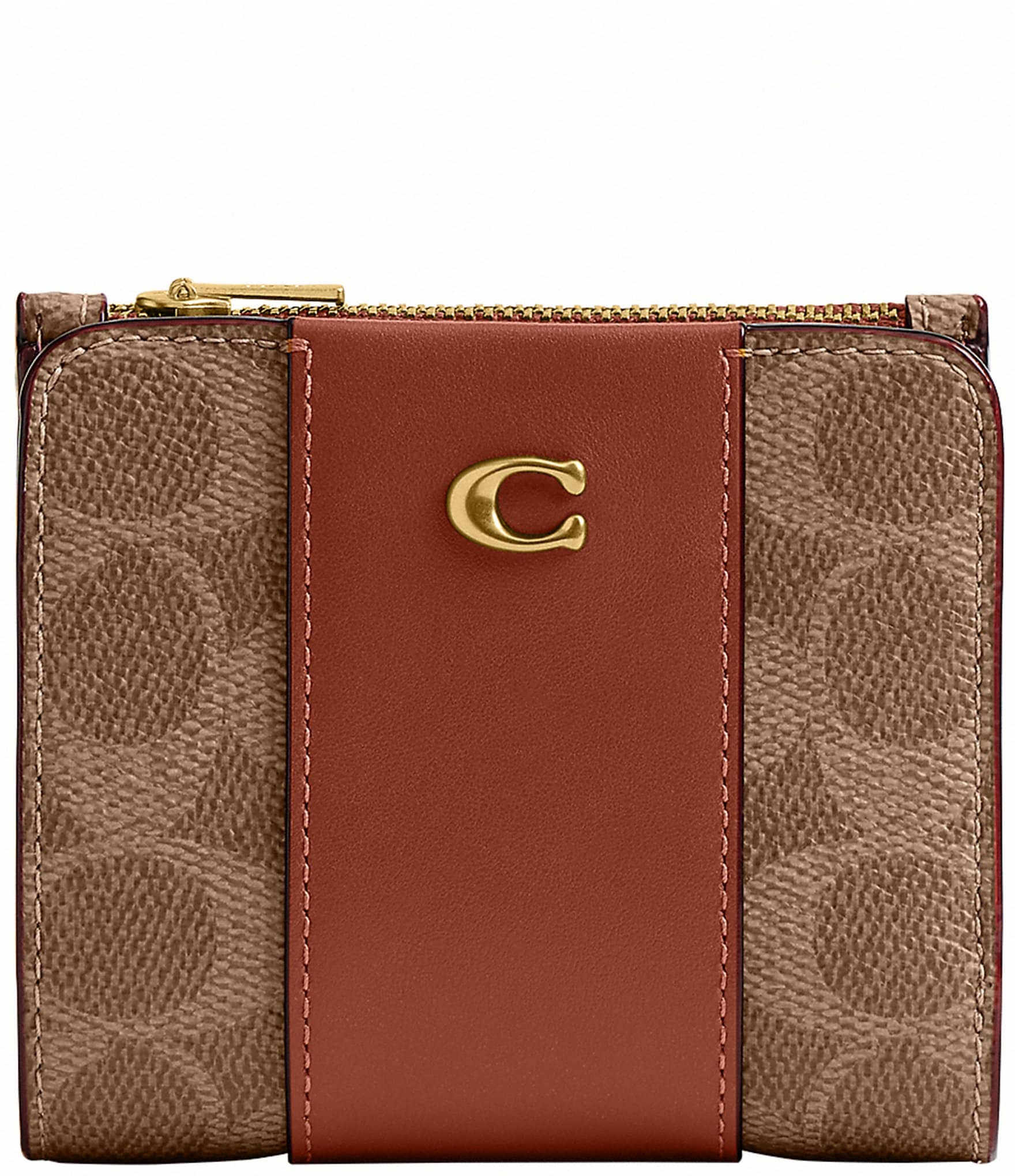 COACH Essential Slim Bifold Wallet Signature Coated Canvas