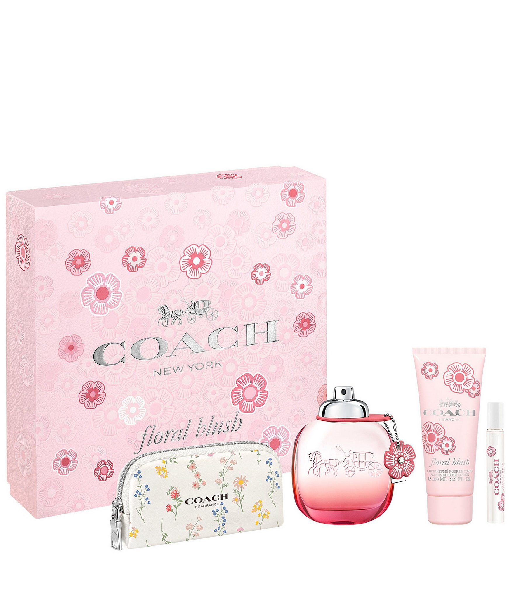 Monetario No se mueve Para aumentar COACH Floral Blush Eau de Parfum 4-Piece Gift Set | Dillard's