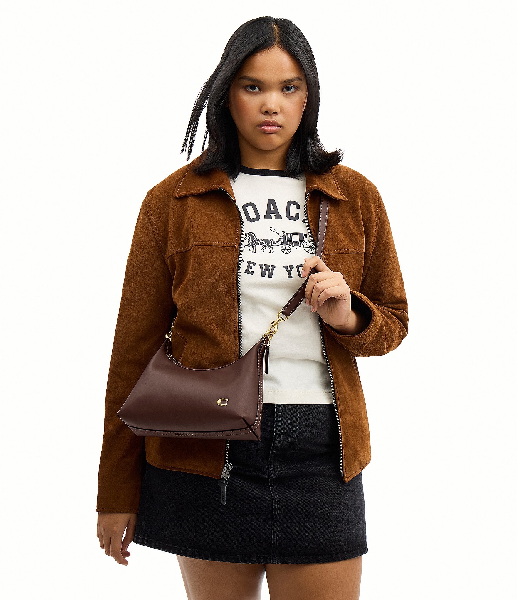 COACH Glovetanned Juliet Shoulder Bag 25