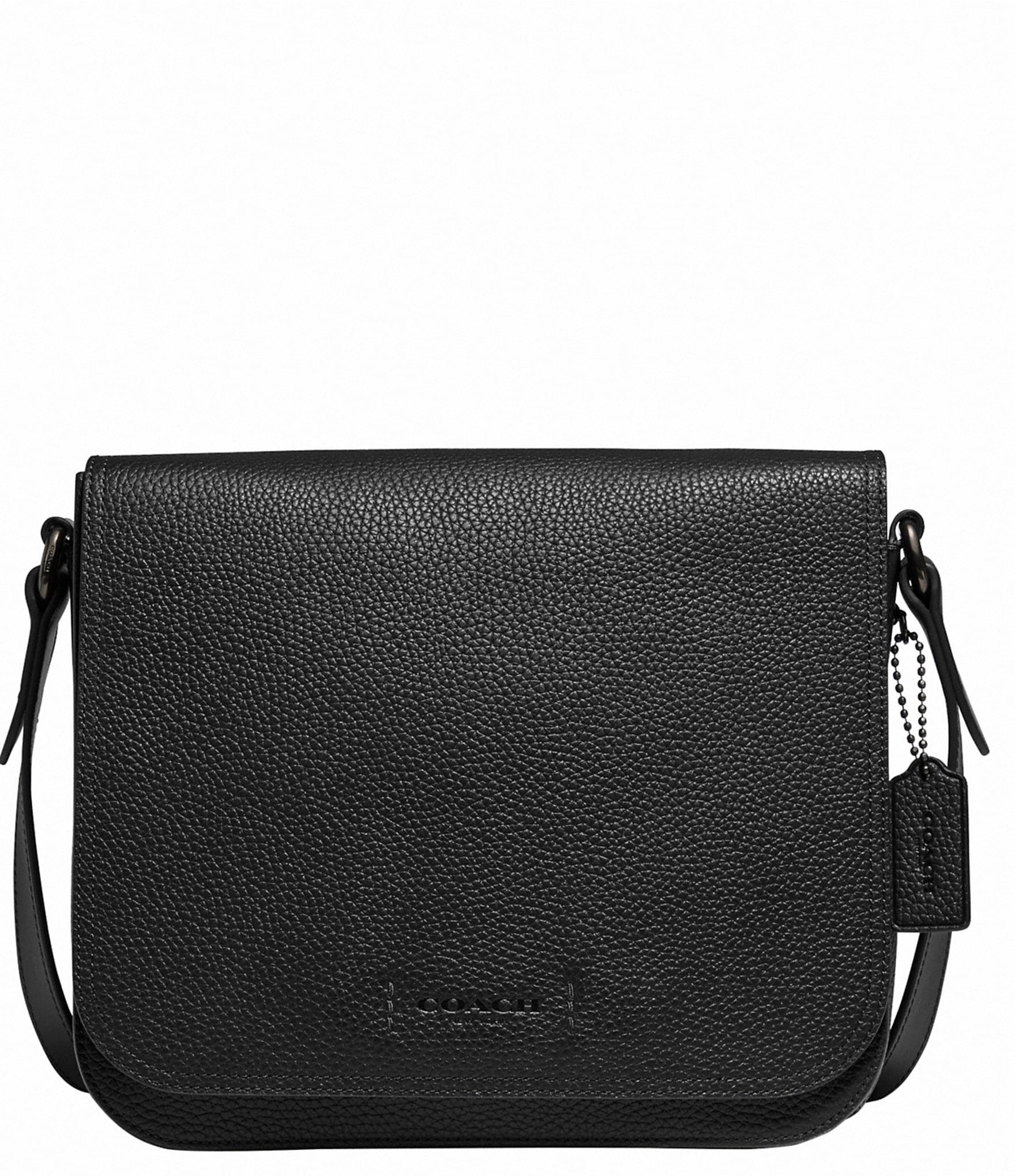 Coach Mens Gotham Messenger Bag 27 Black