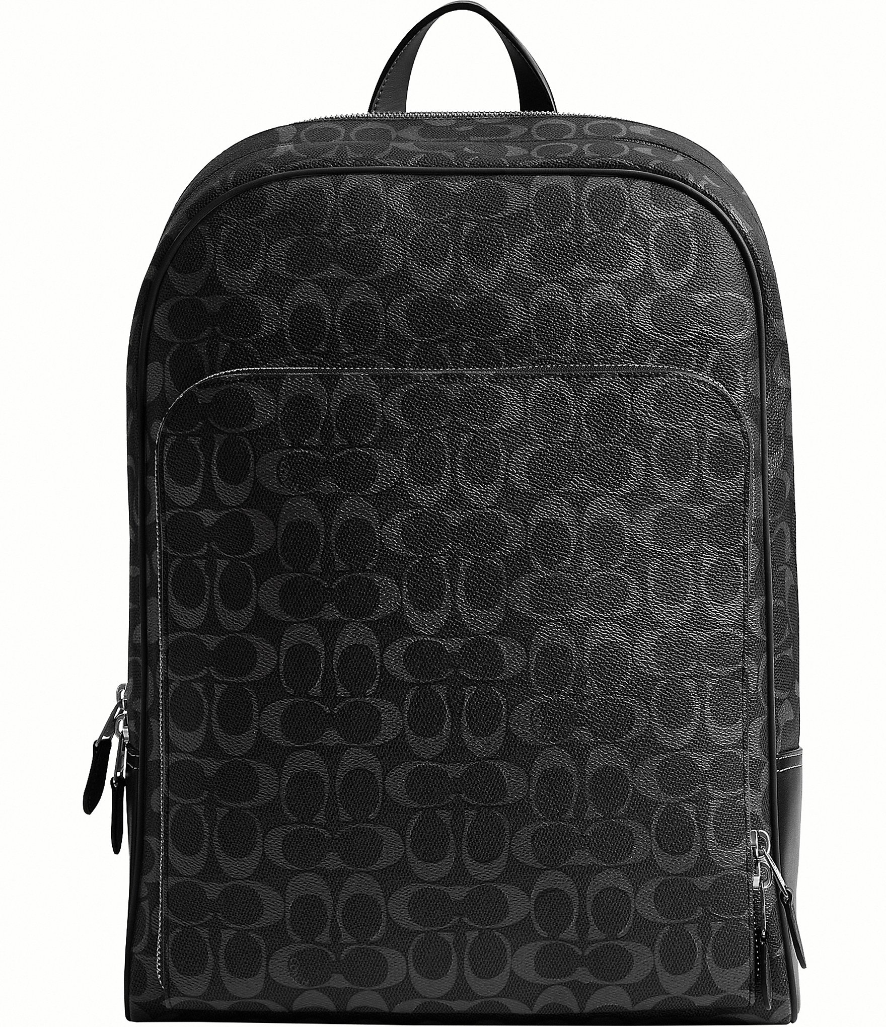 COACH Gotham Signature Coated Canvas Backpack