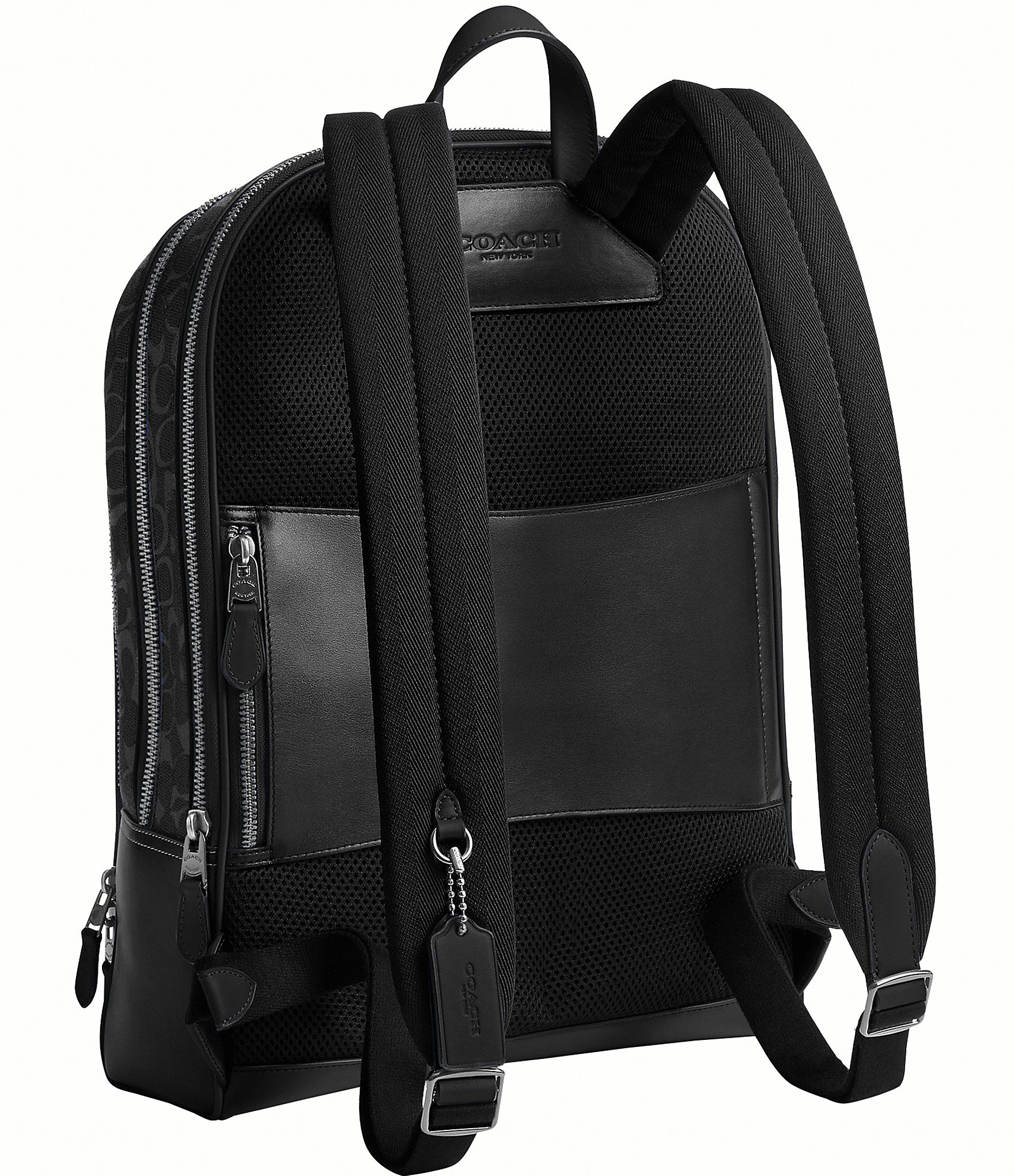 COACH Gotham Signature Coated Canvas Backpack