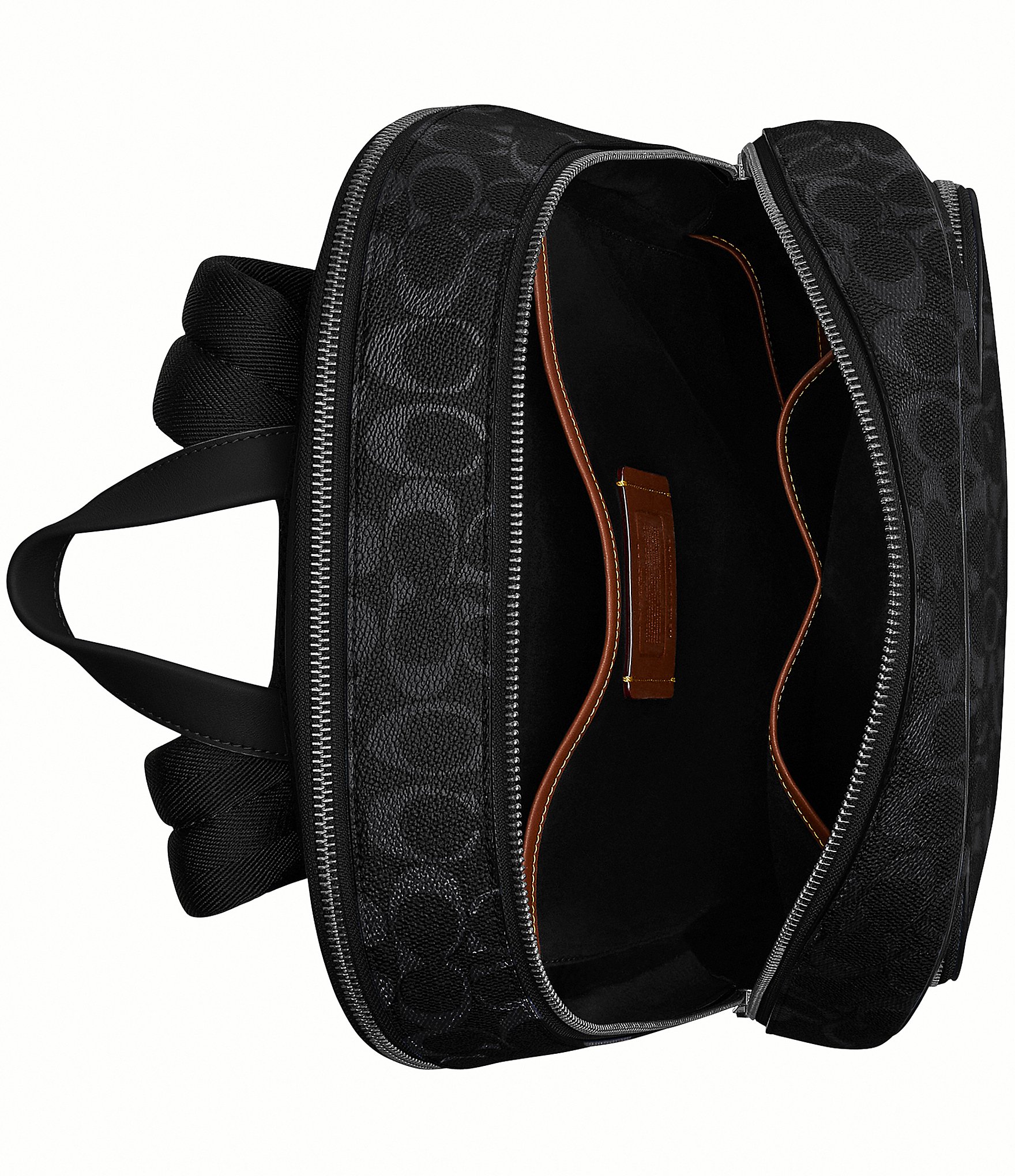 COACH Gotham Signature Coated Canvas Backpack