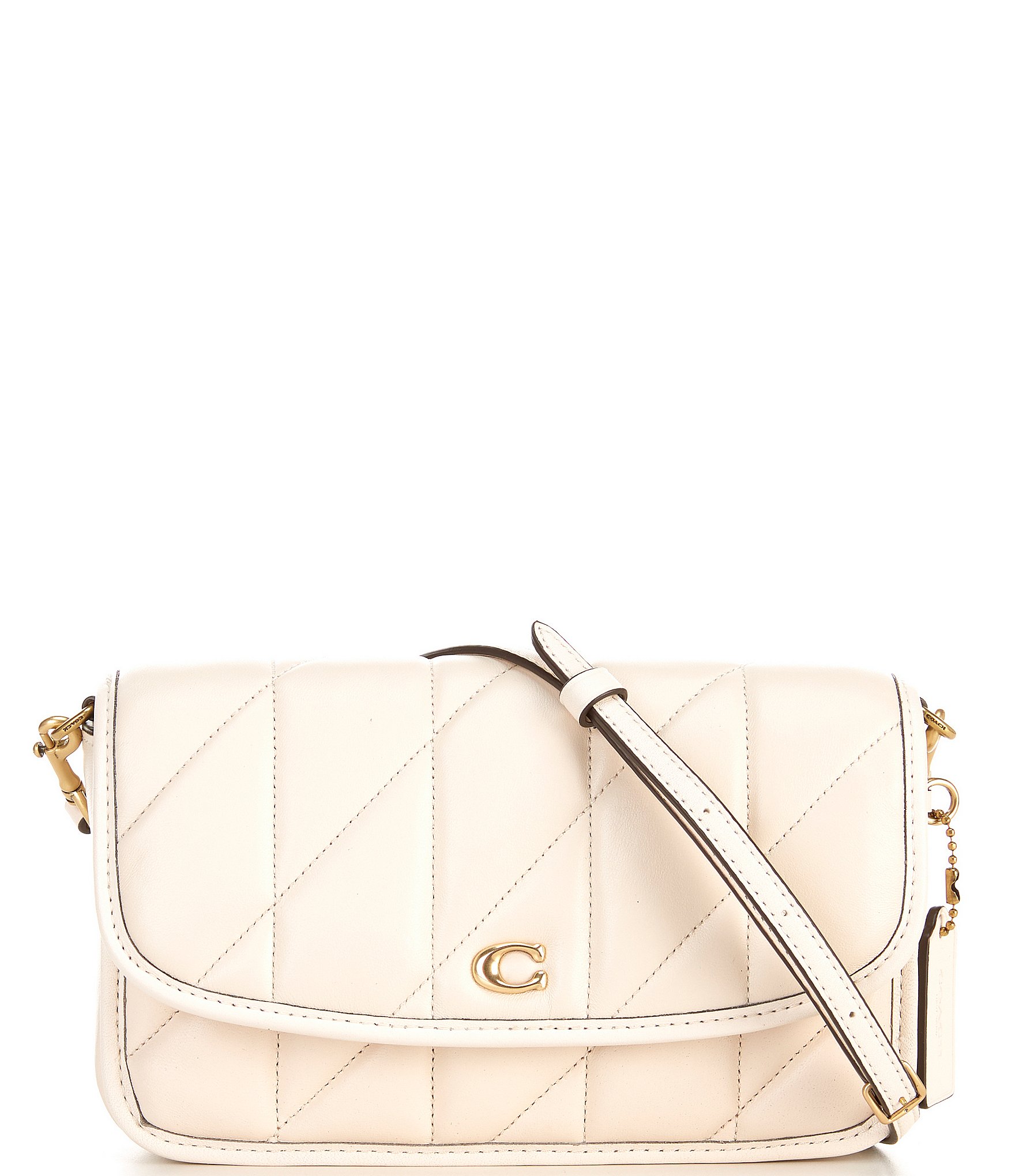Coach C8571 Hayden Quilted Pillow Leather Crossbody Bag Keylime
