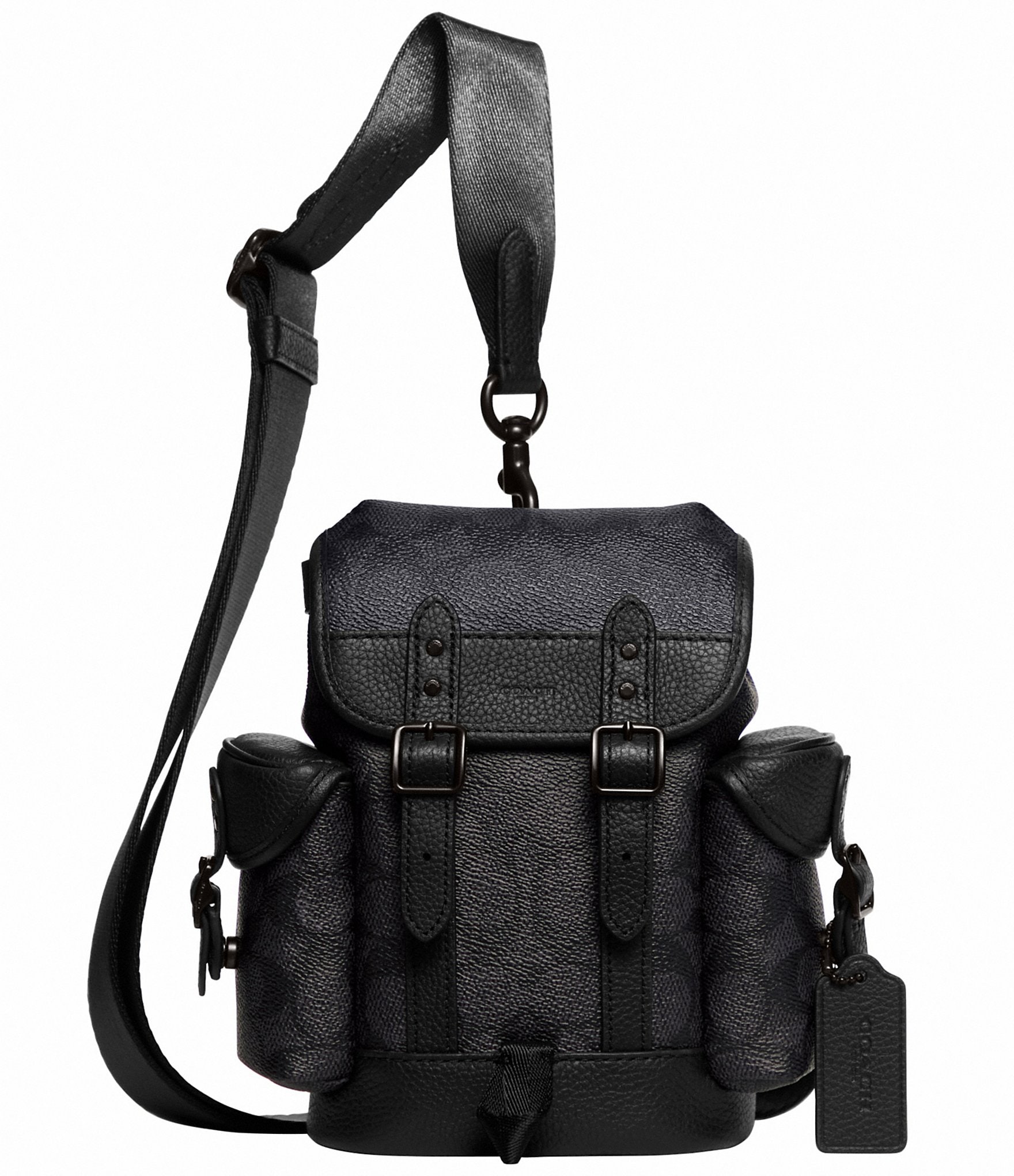 Coach Hitch 13 In Signature Canvas Backpack | Dillard's