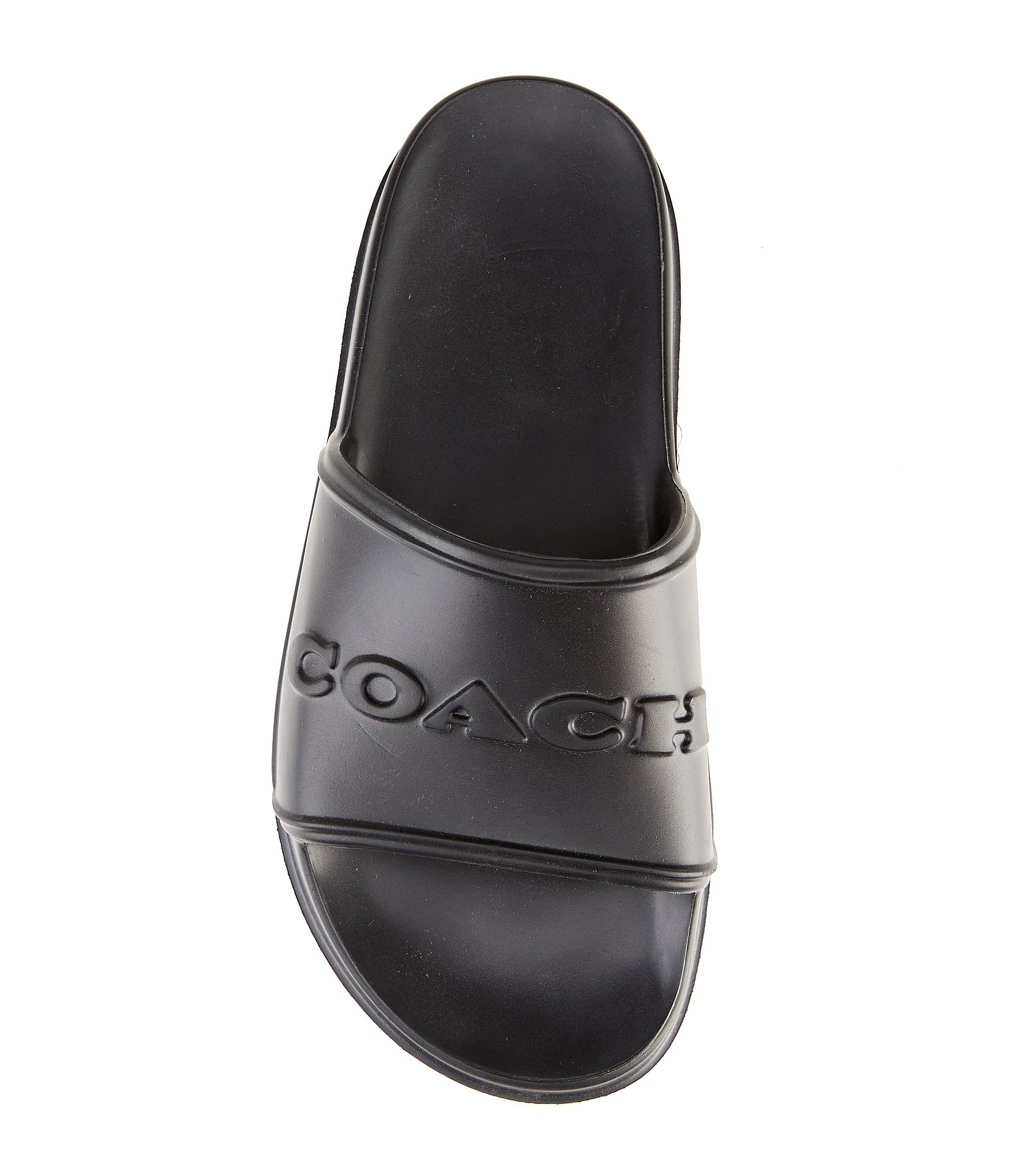 COACH Women's Jesse EVA Signature Logo Pool Slide Sandals