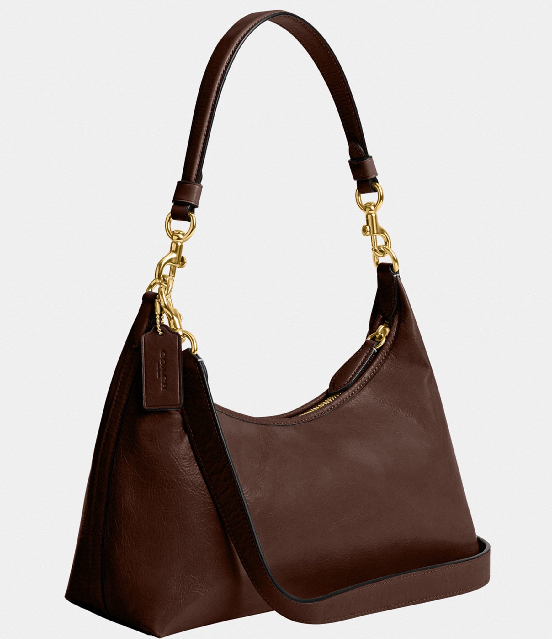 ショルダーバッグ・ポシェット Coach Juliet Shoulder Bag - Coach - Leather - Brown Coach Juliet 38 Shoulder Handbag – ShopCGX