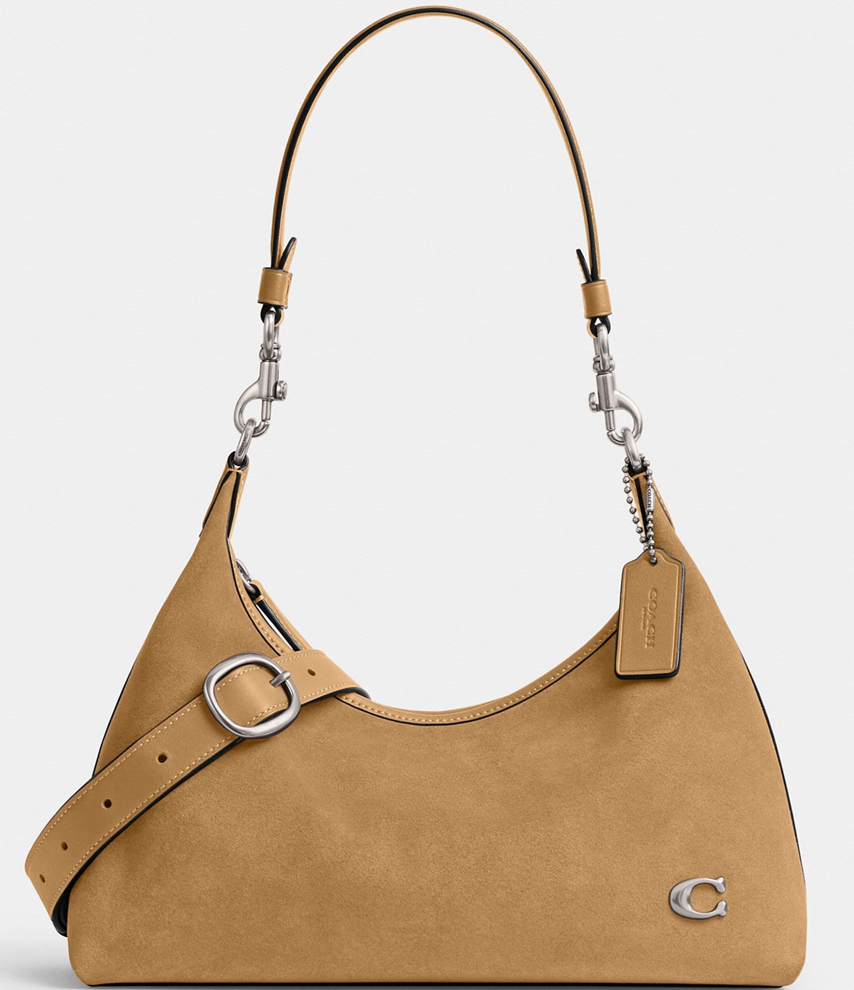 Coach suede bag deals