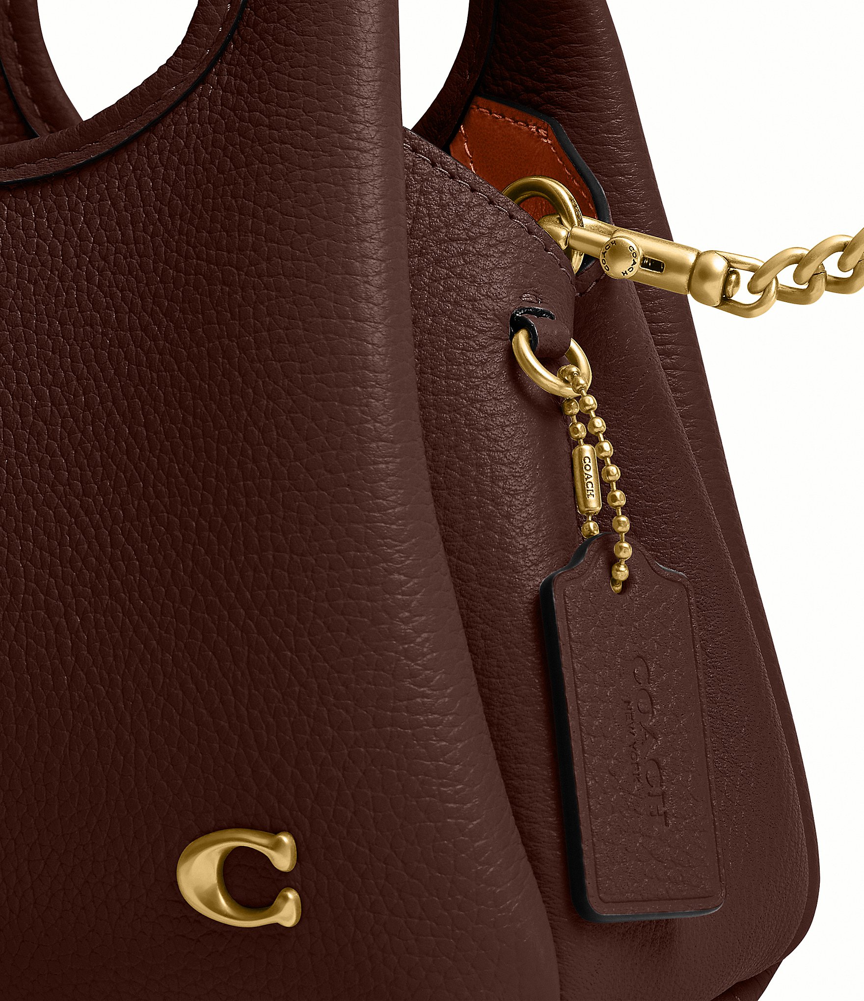 COACH Lana 19 Leather Mini Bag