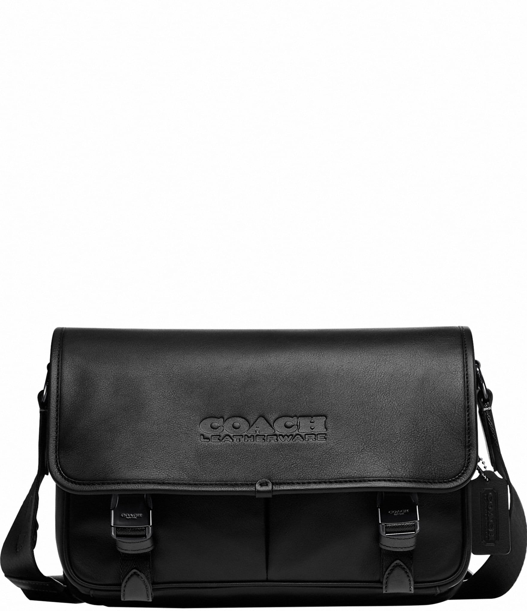 Madison leather bowling bag Coach Black in Leather - 16533051