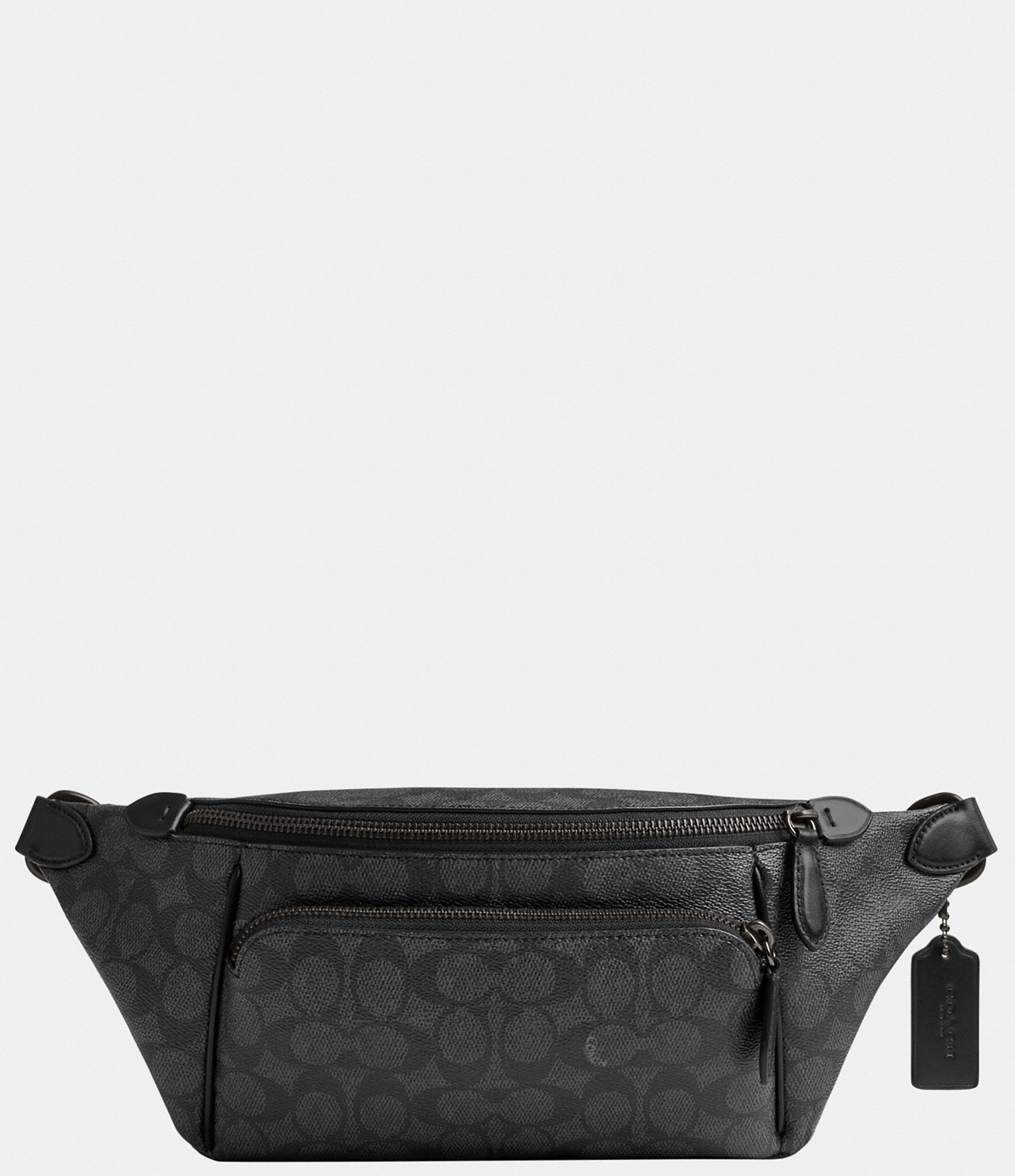 COACH League Signature Canvas Belt Bag | Dillard's