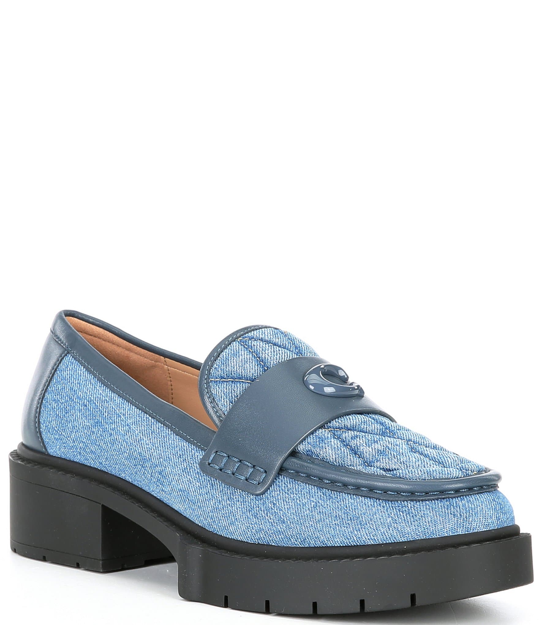 Leah notched sole loafers Women, Coach