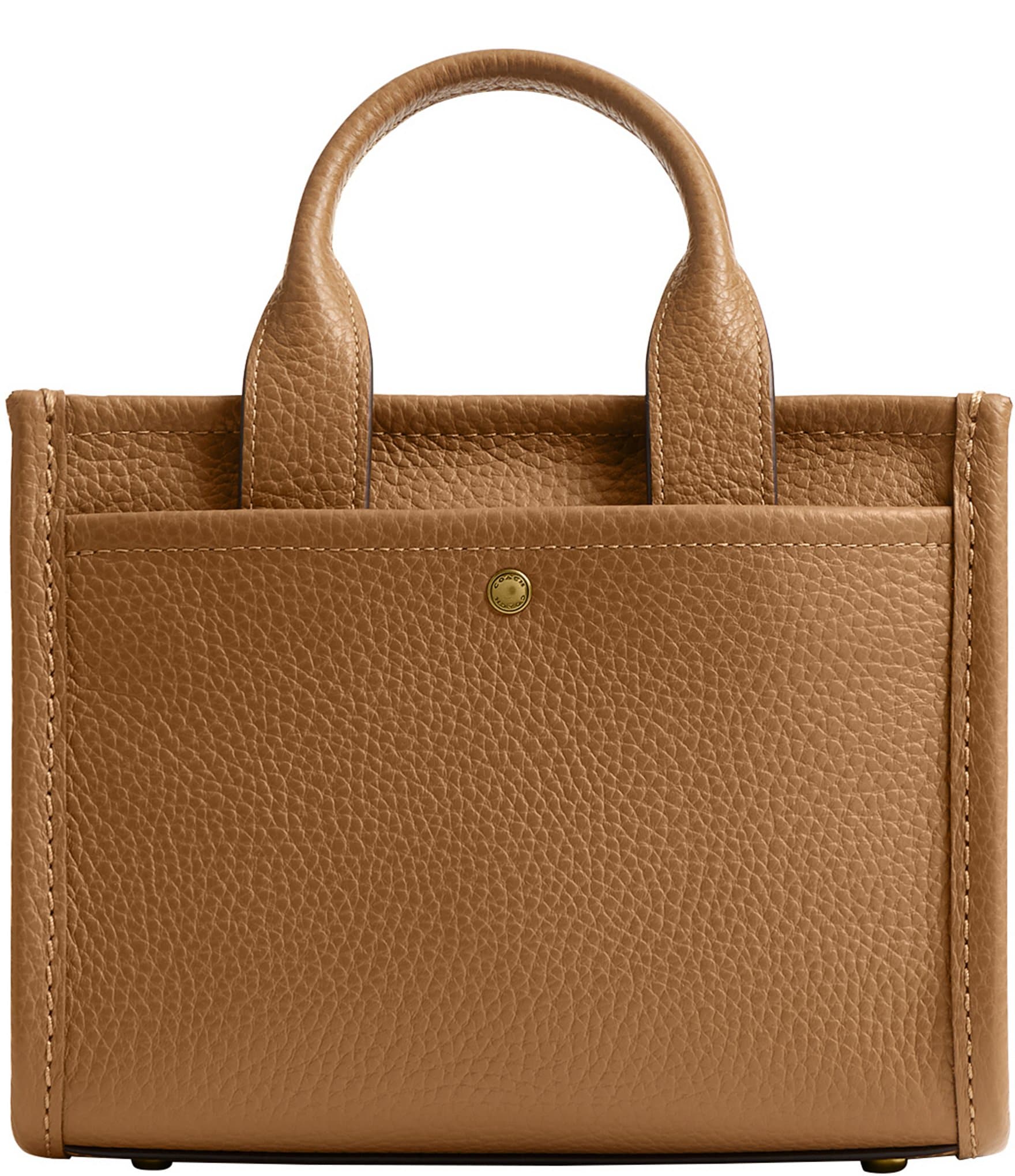 COACH Leather Cargo Tote Bag 20
