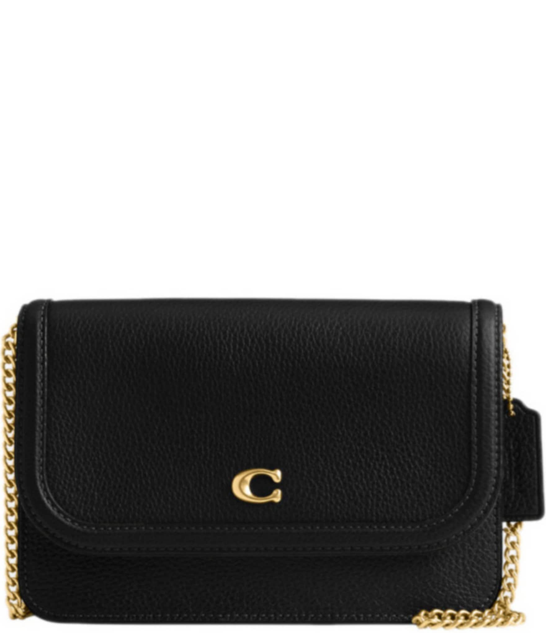 Coach Legacy Chain Crossbody Bag Womens Black