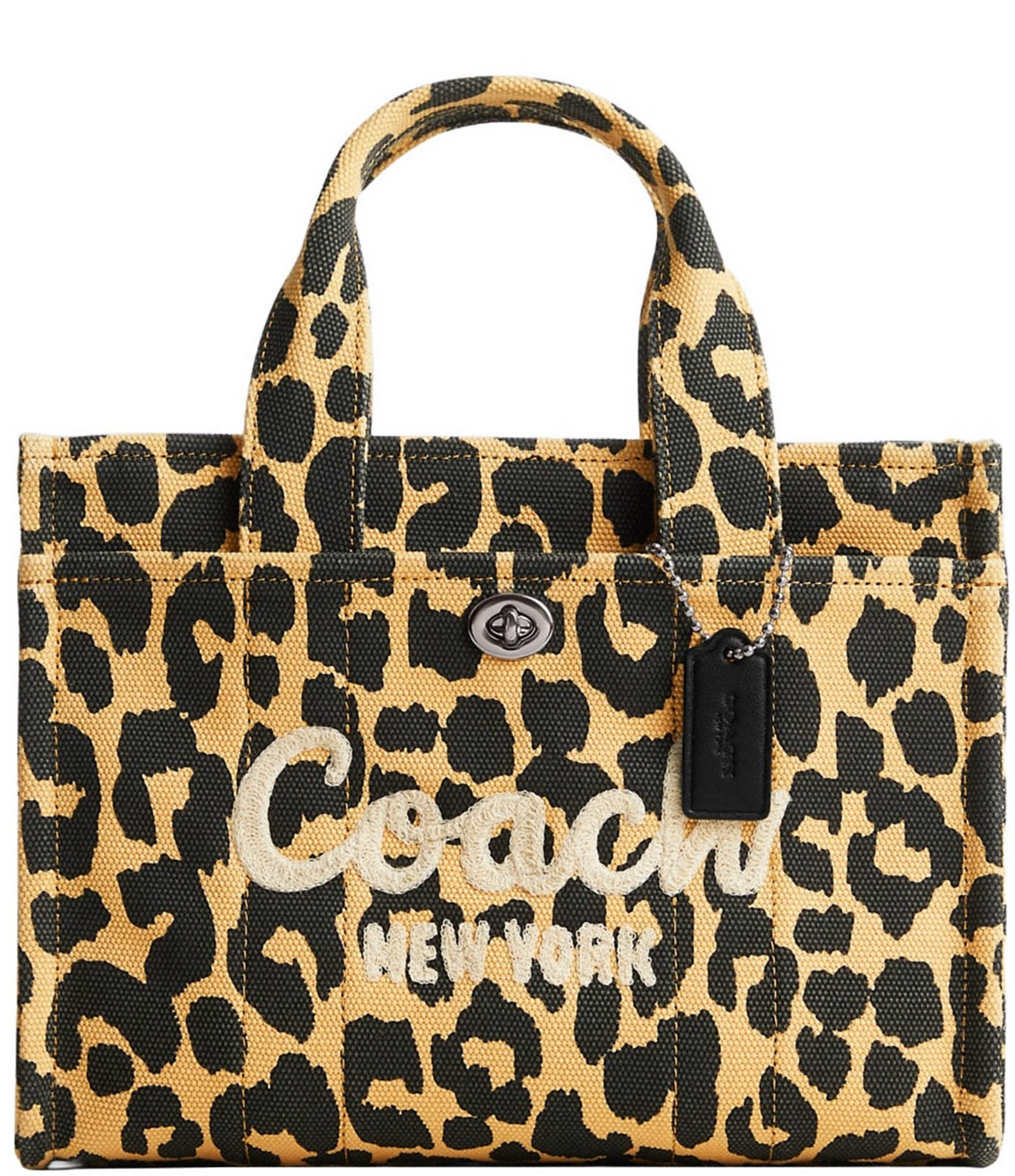 Coach cheetah purse sale