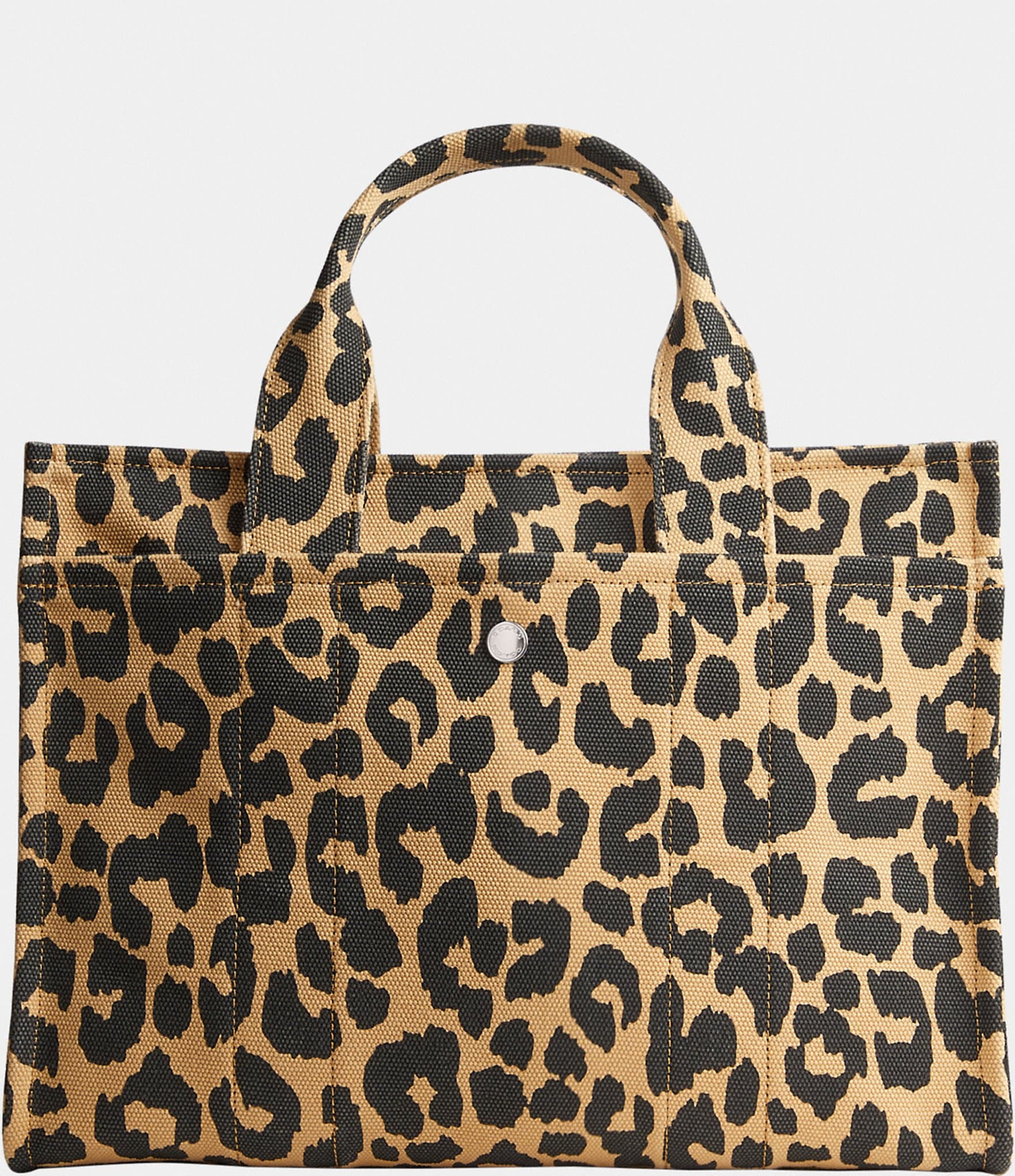 COACH Leopard Cargo Tote Bag