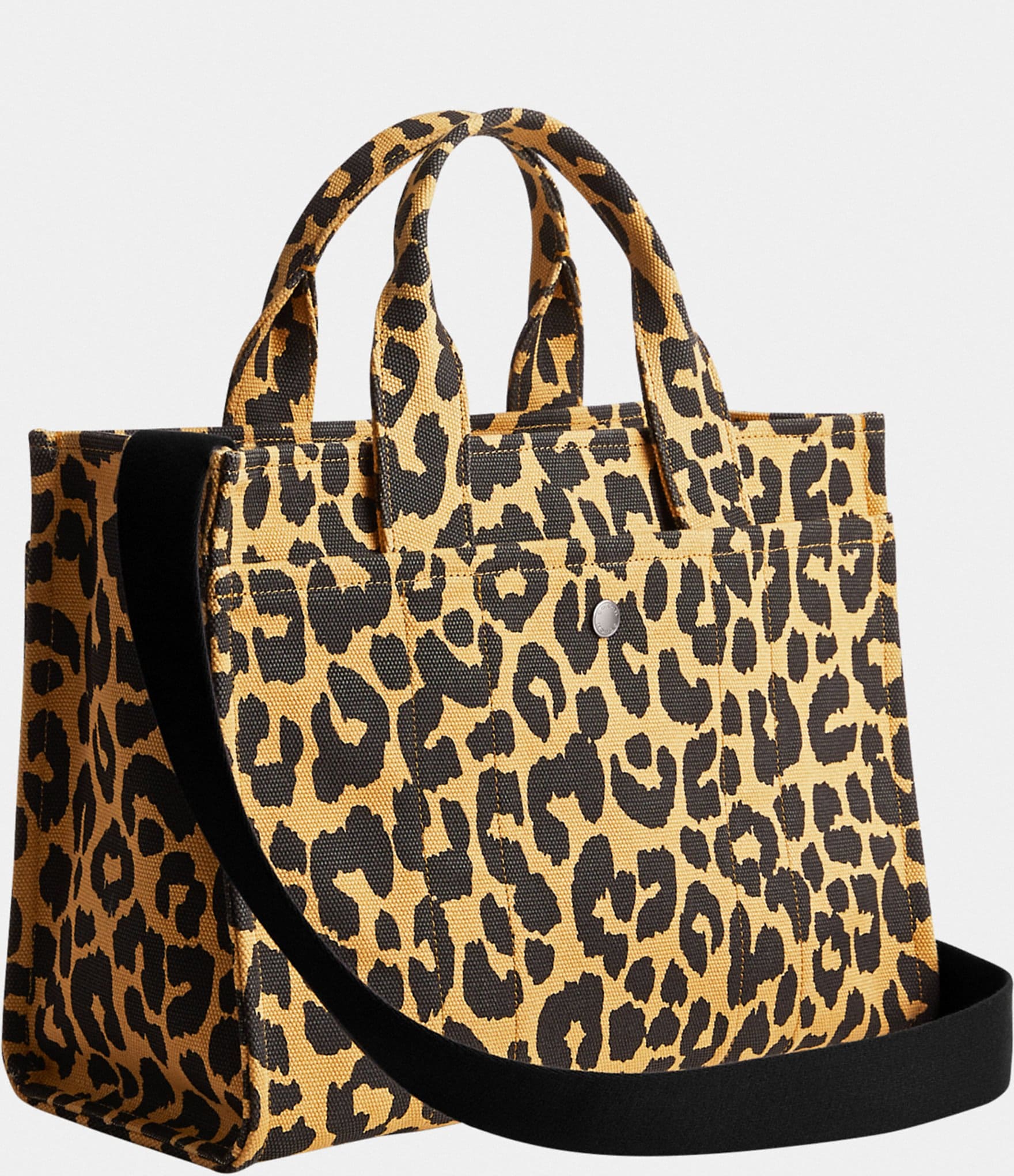 COACH Leopard Cargo Tote Bag