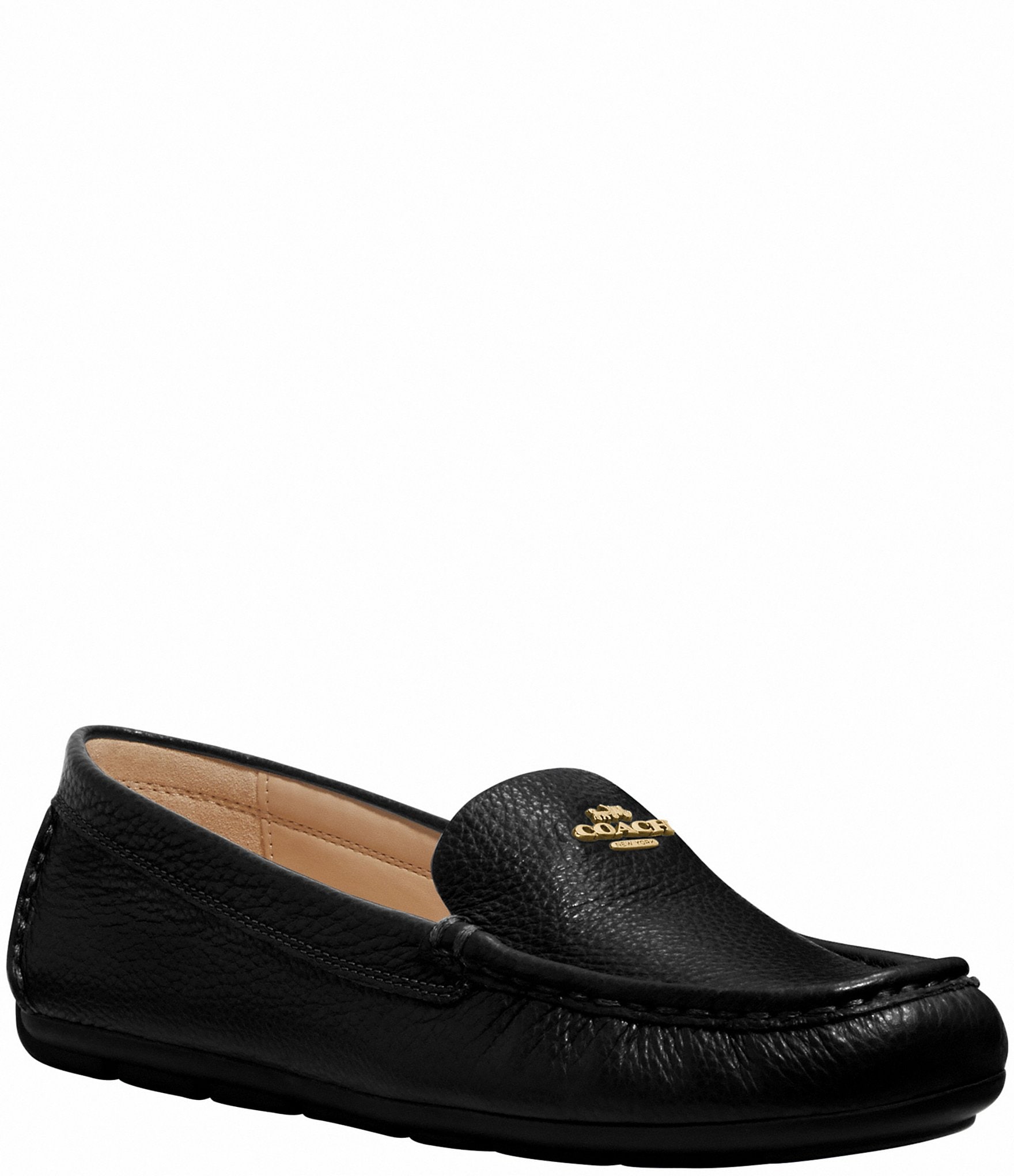 Black driving loafers women's deals