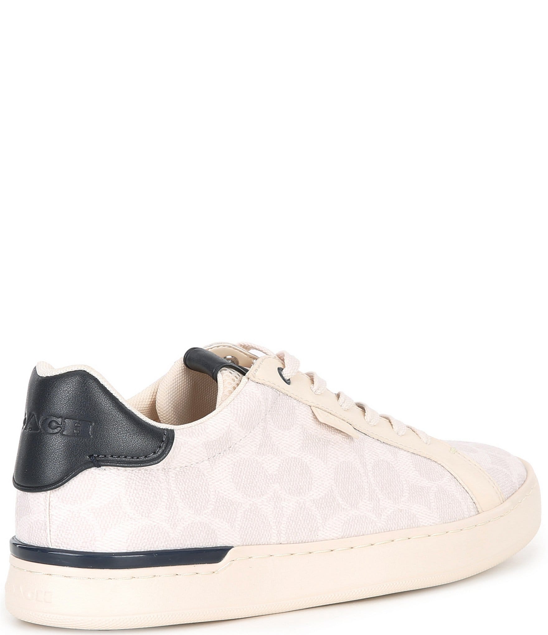 COACH Men's CitySole Lowline Signature Canvas and Leather Retro Sneakers