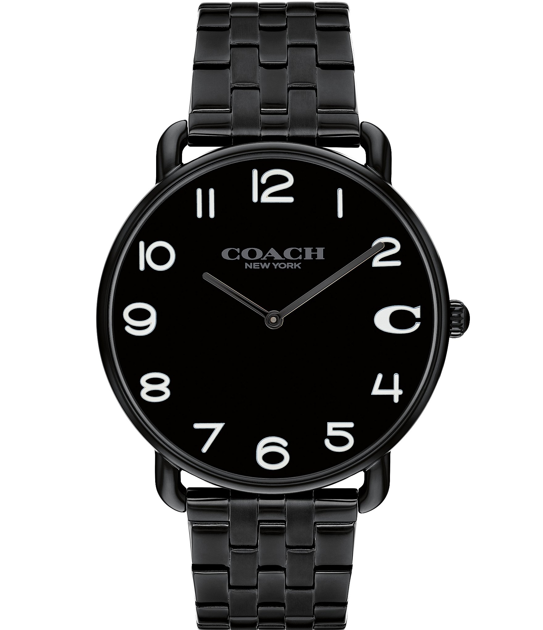 Coach black watch sale