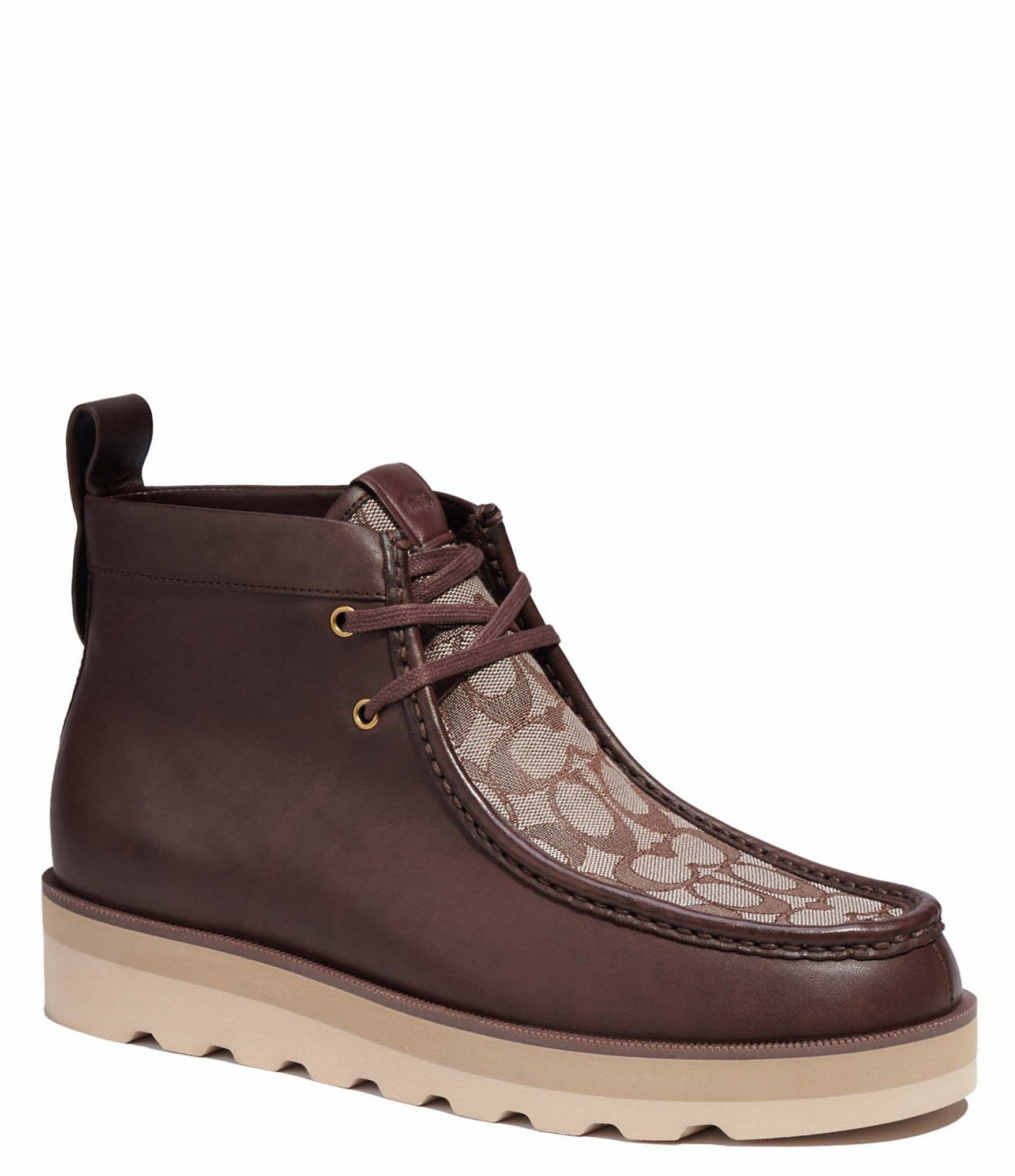 Cole Haan Men's 2.ZERØGRAND Leather Lace-Up Chukka Boots