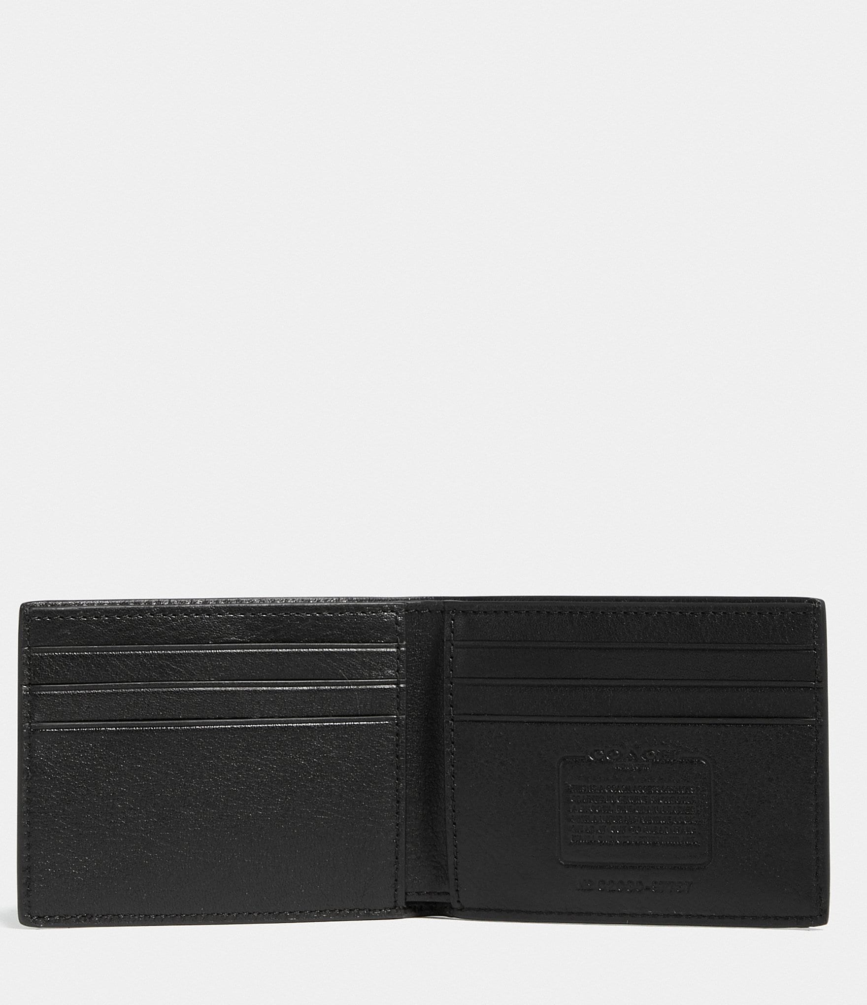 Men's Slim Sport Calf Leather Billfold Wallet