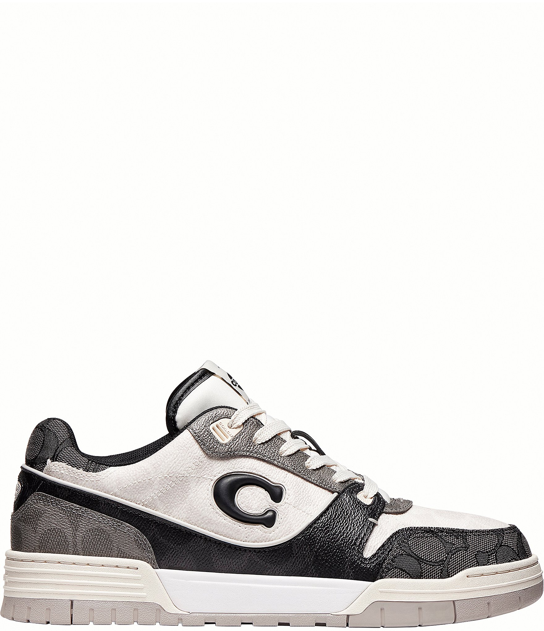 COACH Men's Soho Mixed Signature Logo Sneakers