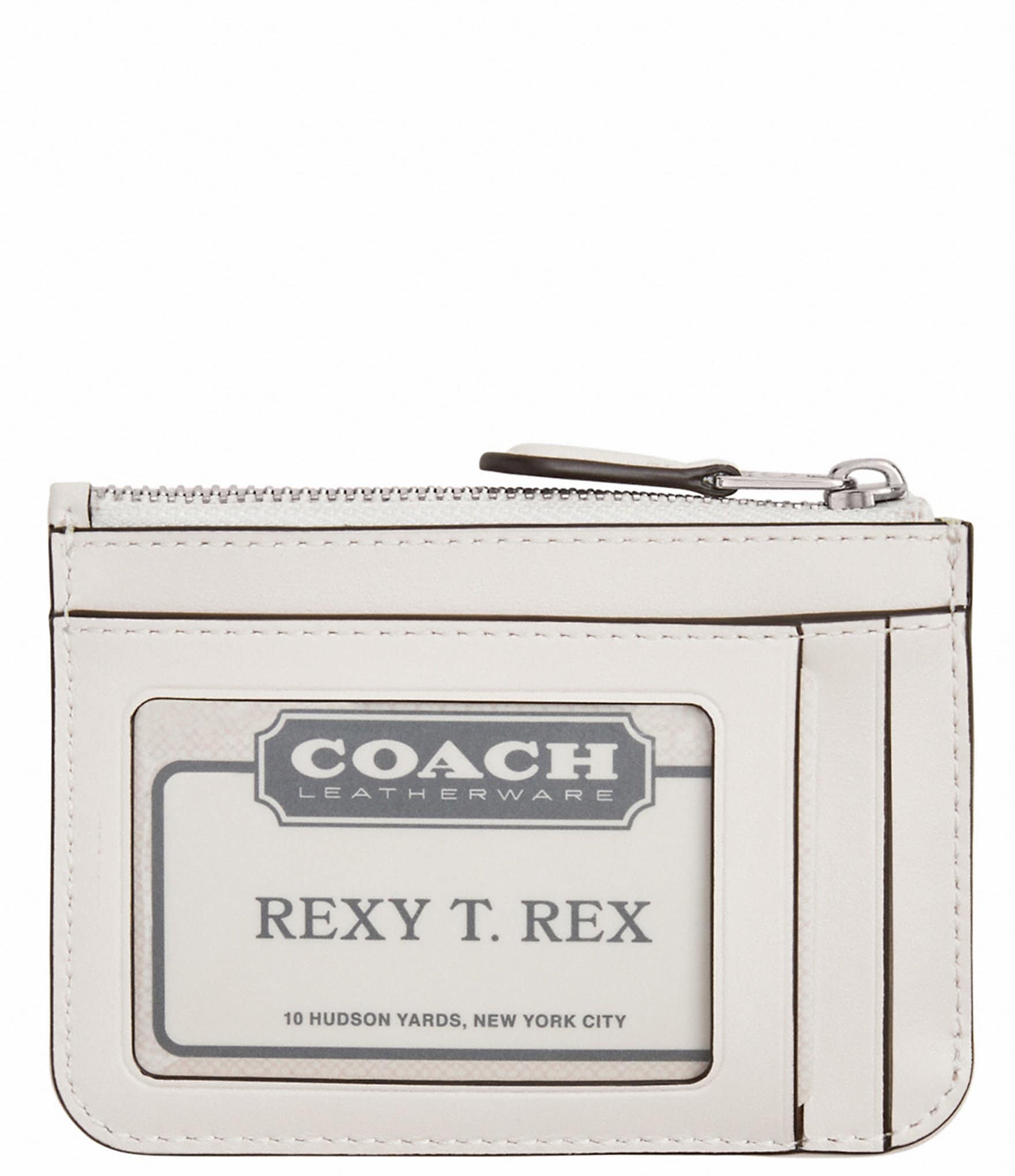 COACH Signature Canvas Essential Mini ID Card Case