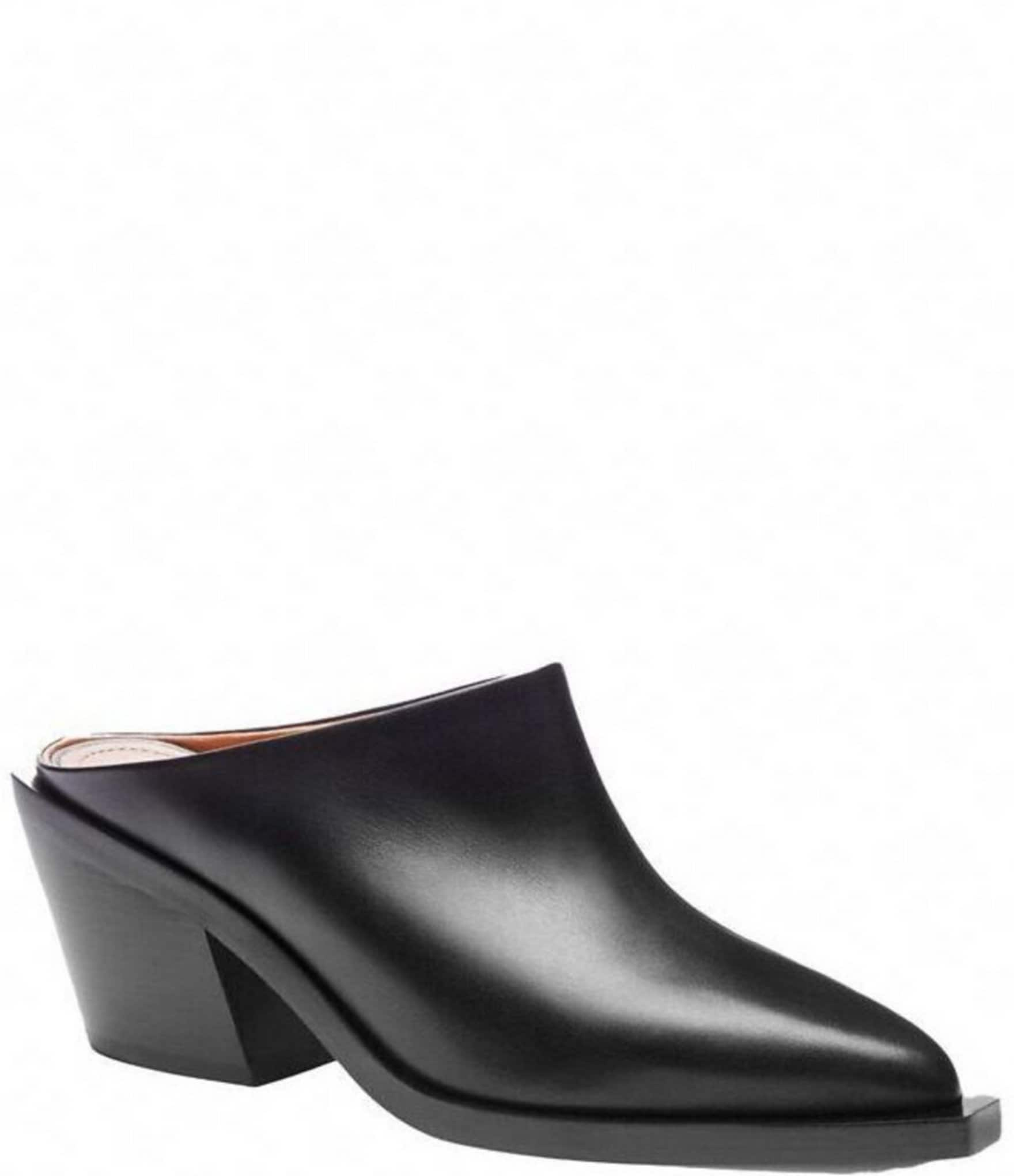 COACH Paloma Leather Mules | Dillard's