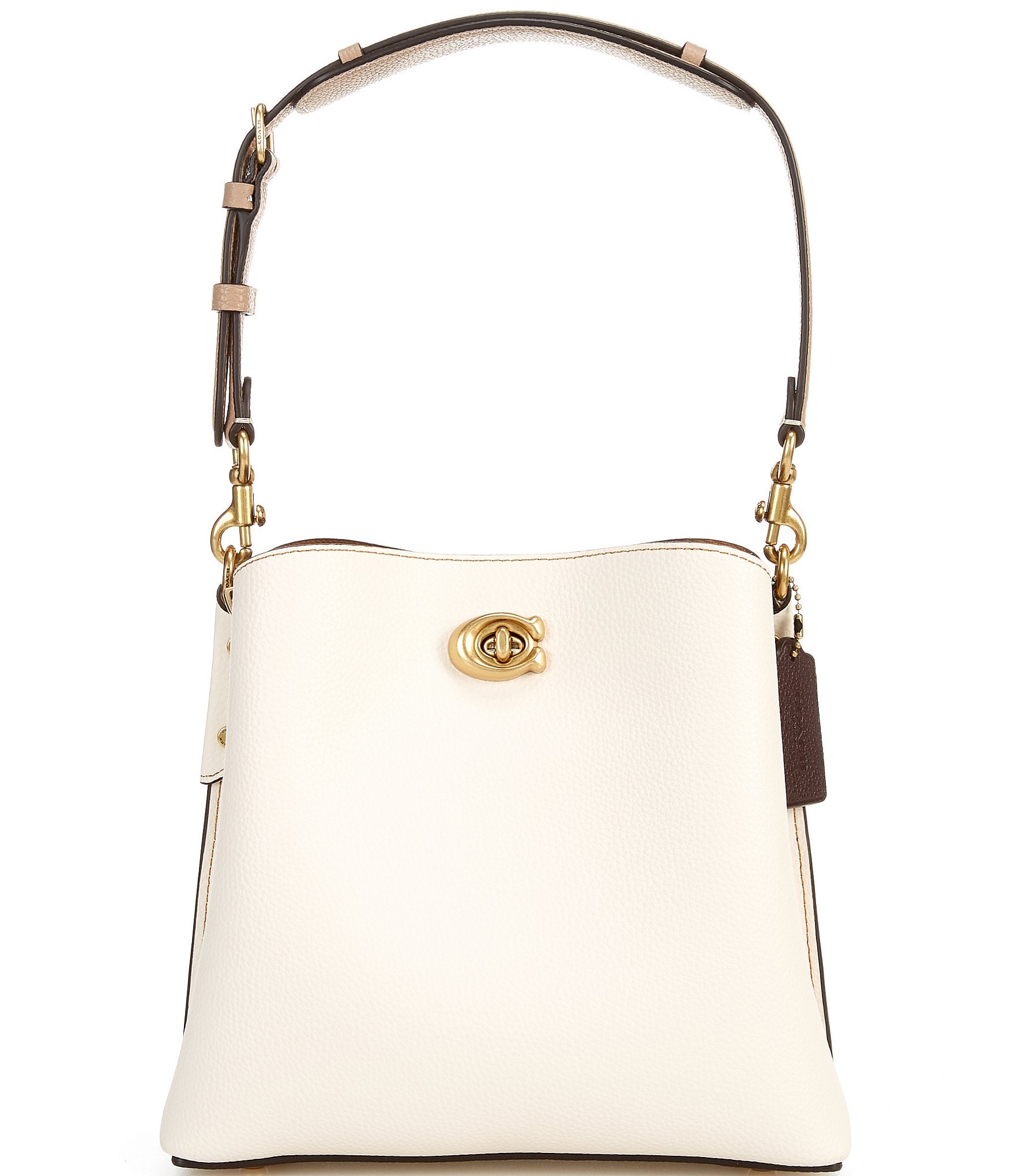 Leather crossbody bag Coach White in Leather - 25099886