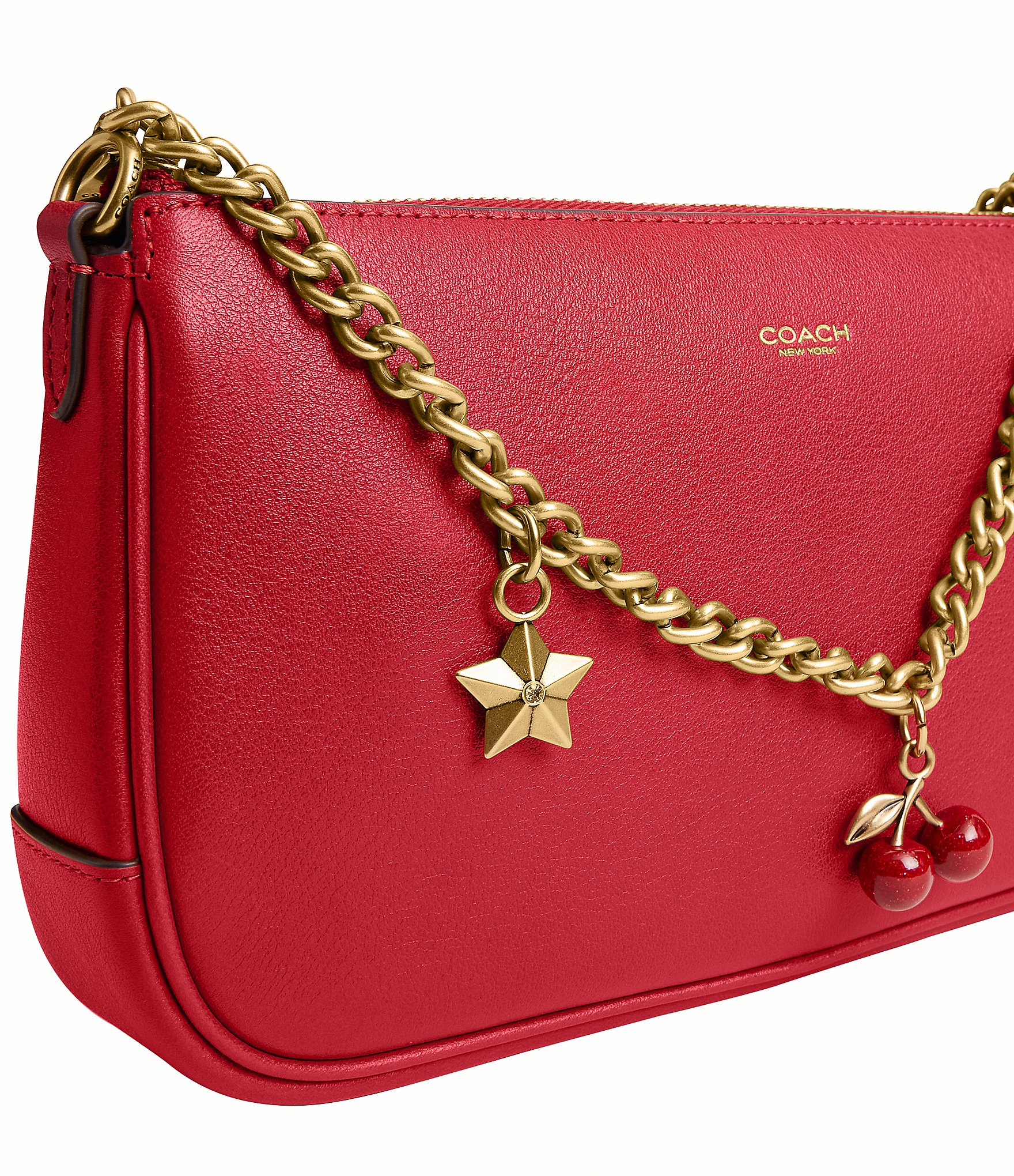 COACH Plaza Bag Charm Chain Strap