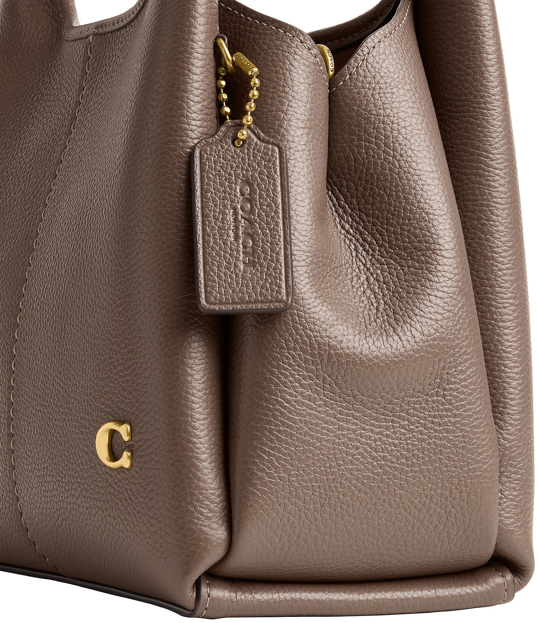 COACH Lana 23 Leather Shoulder Handle Bag