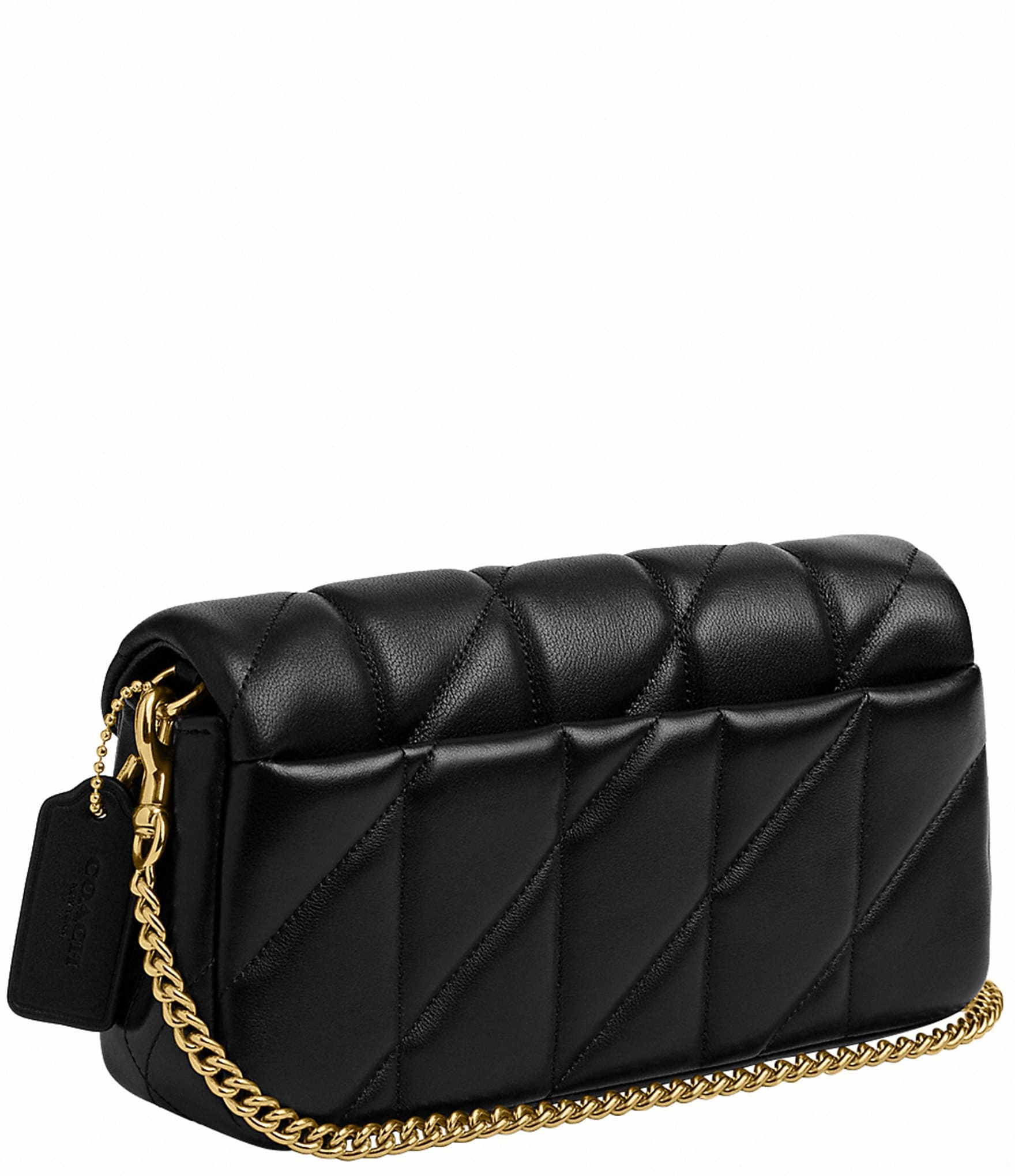 COACH Tabby 19 Quilted Leather Wristlet Crossbody Bag