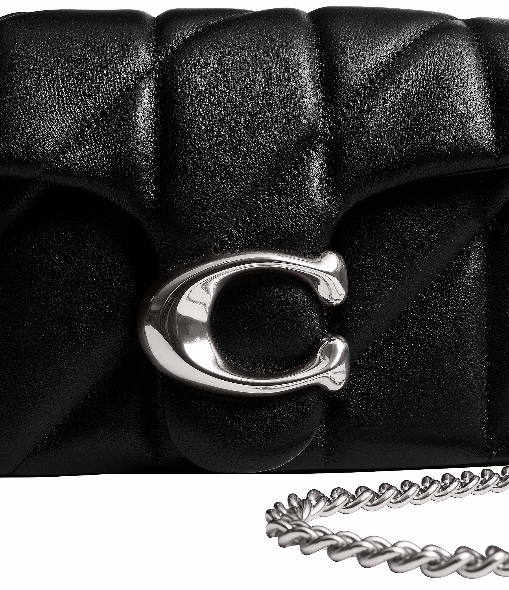 COACH Tabby 19 Quilted Leather Wristlet Crossbody Bag