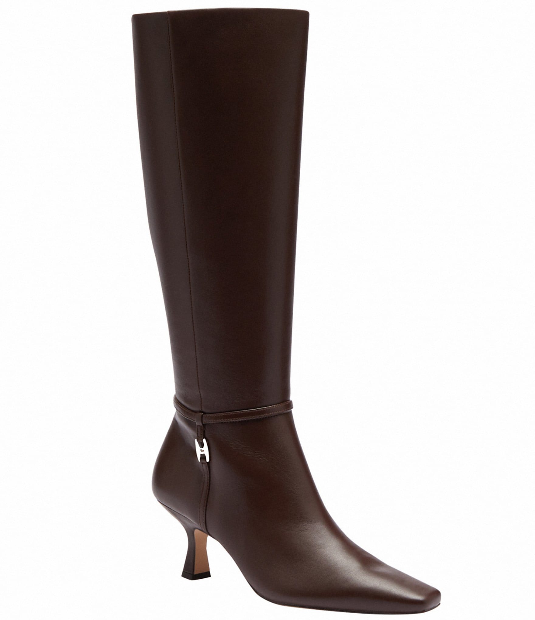 COACH Raquel Tall Leather Boots Dillard s