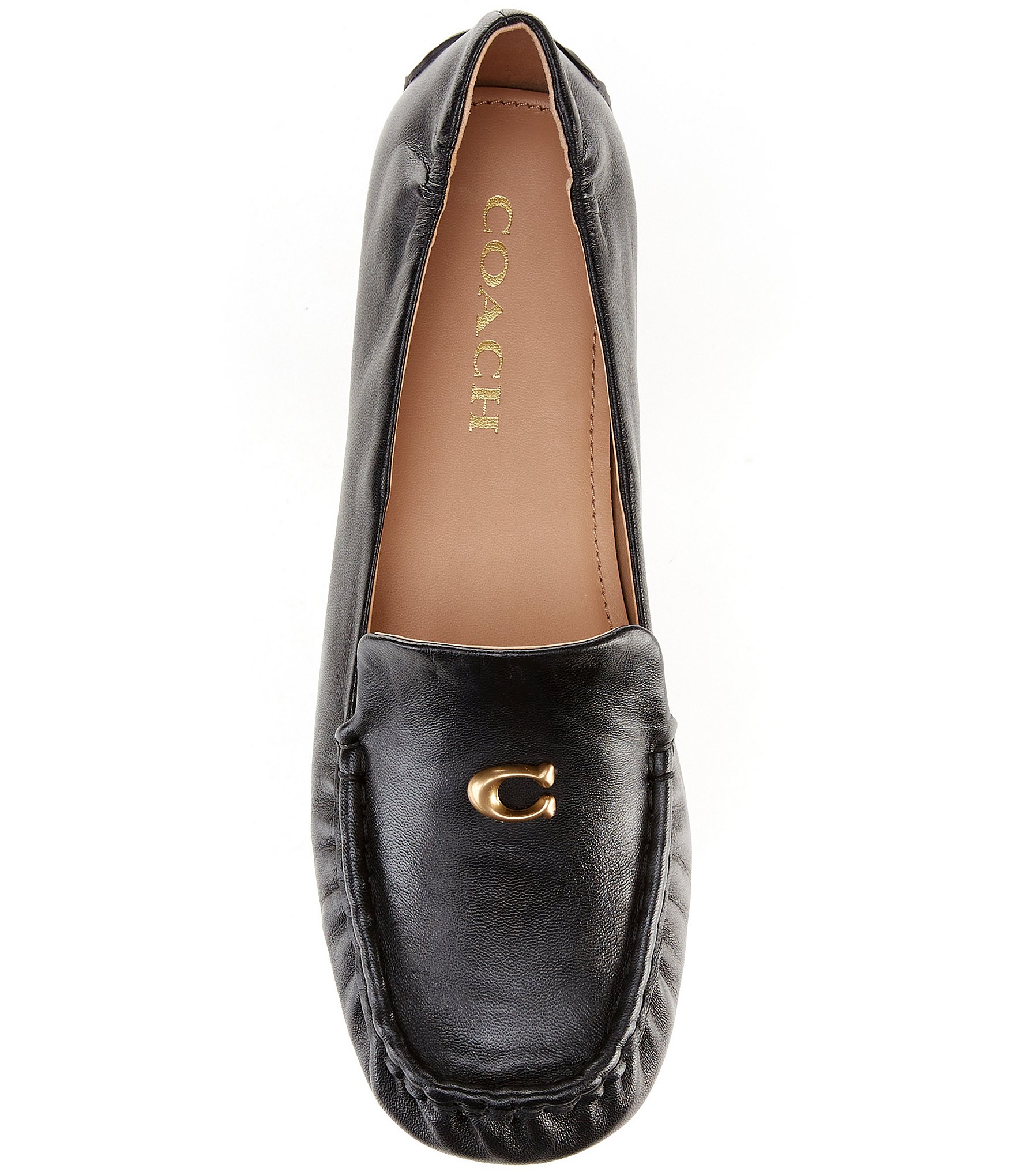 COACH Ronnie Leather Loafers