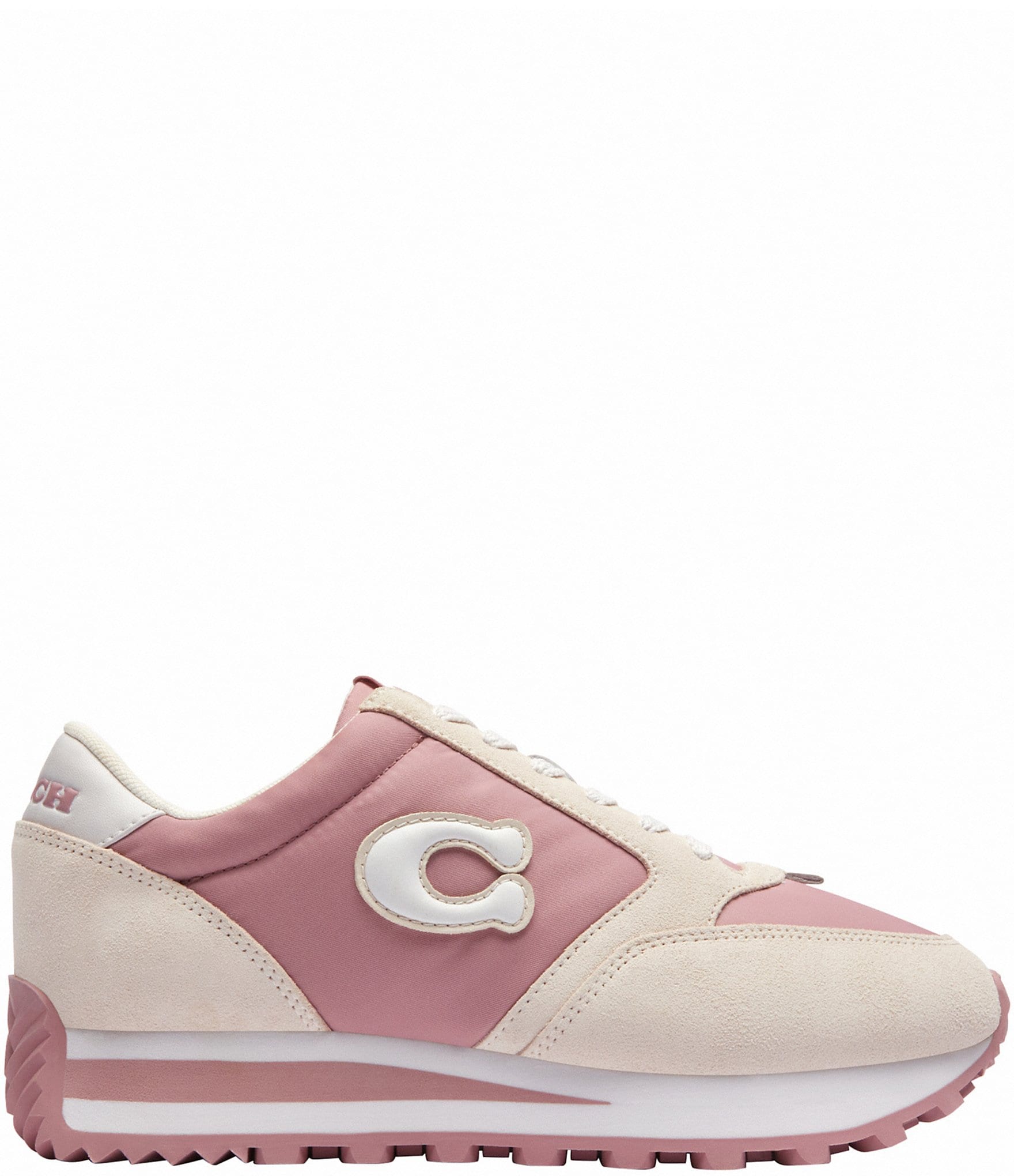 COACH Runner Signature Logo Retro Lace-Up Sneakers