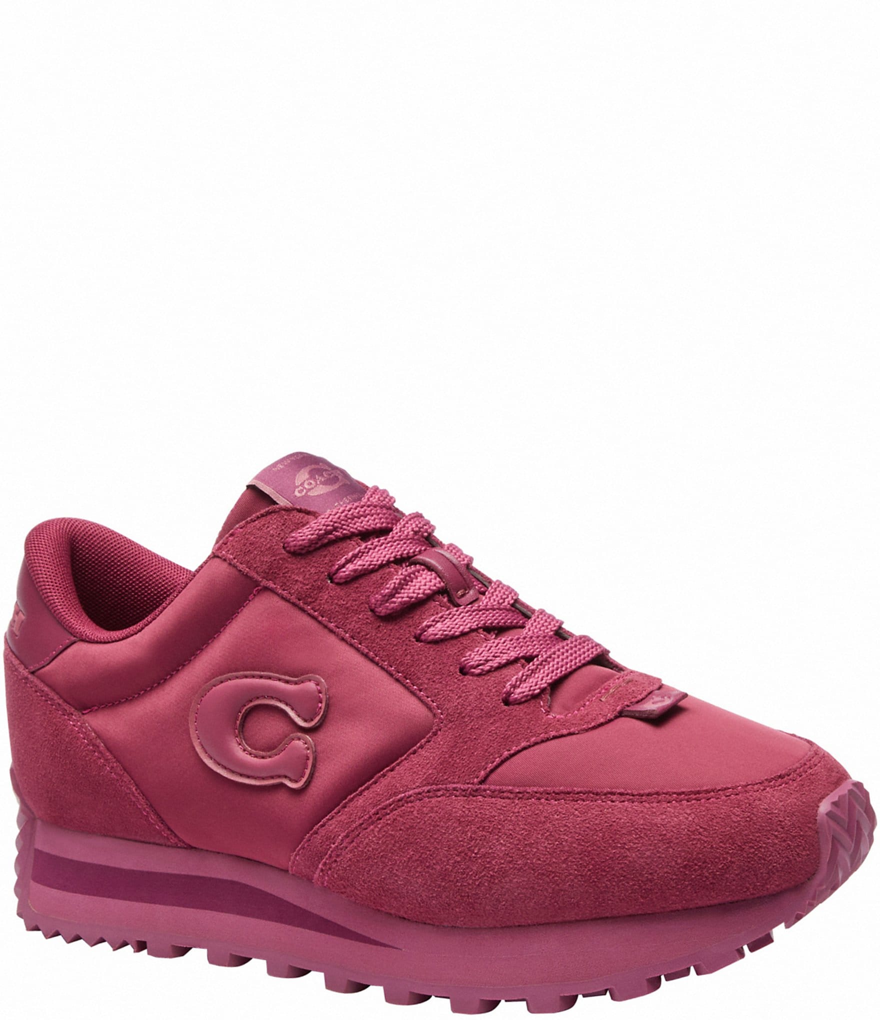 Coach red sneakers deals