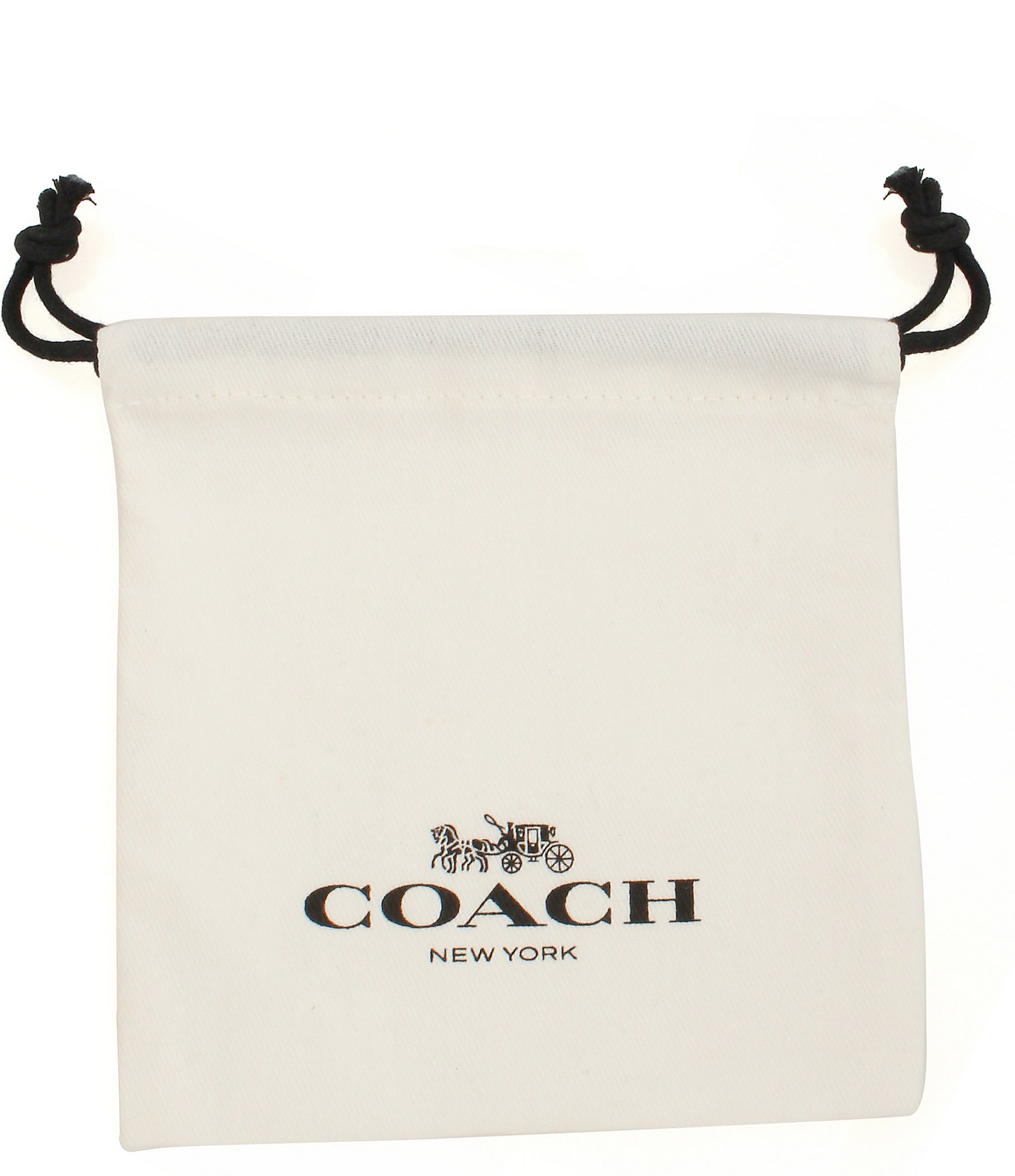 COACH Runway Heart Charm Long Pendant Necklace