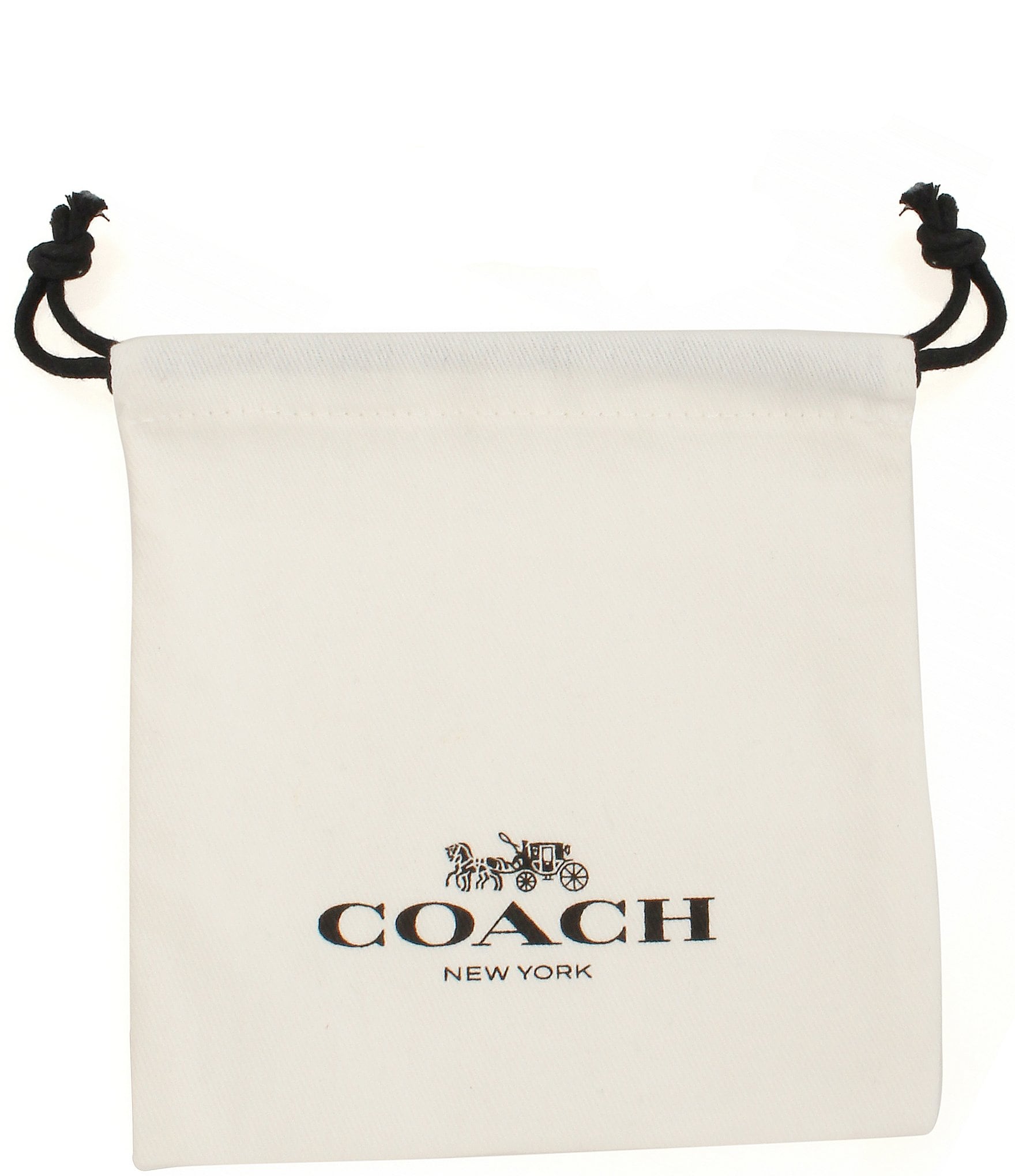 COACH Signature Bowtique Mini Charm Pearl Line Bracelet