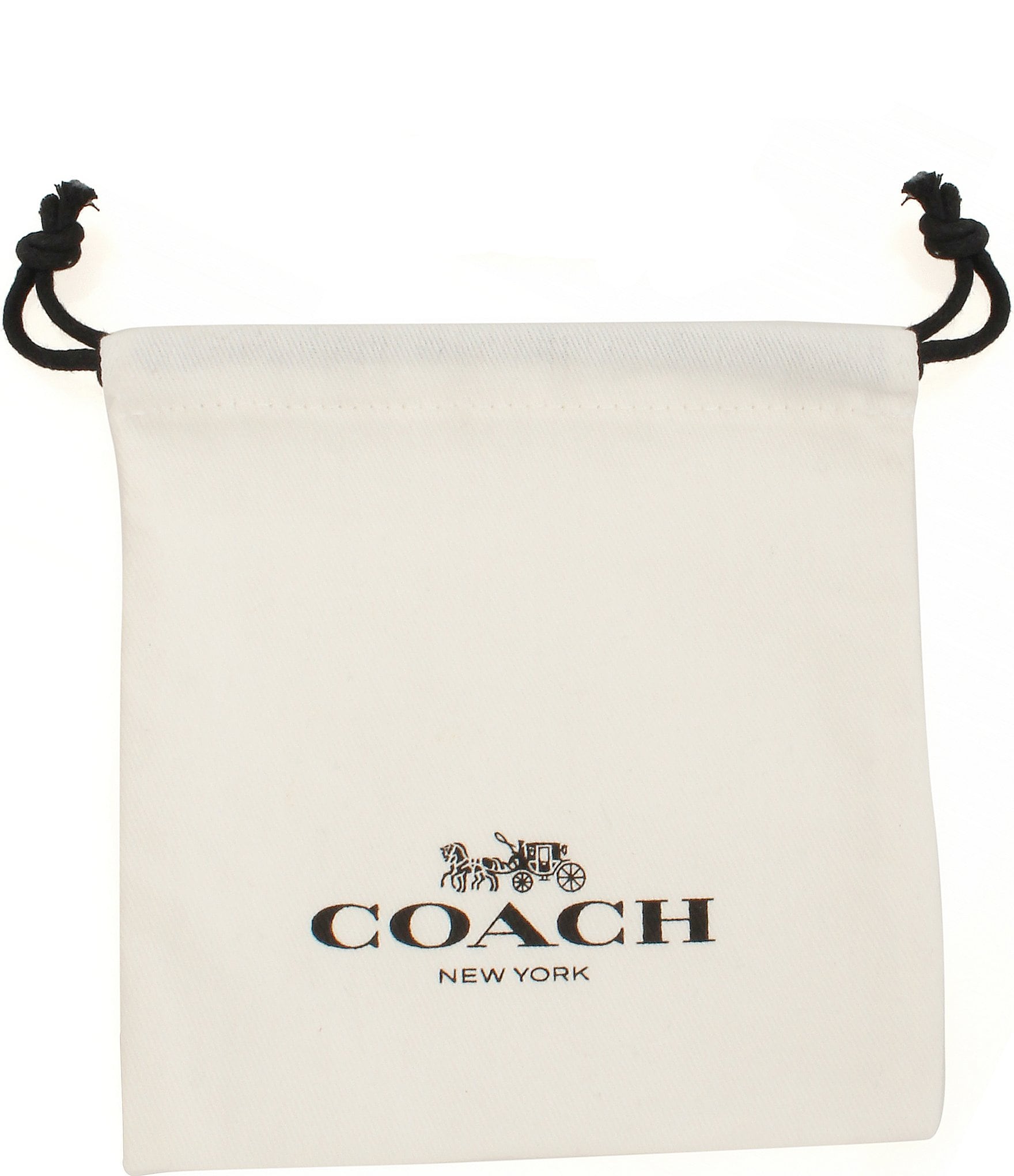 COACH Signature Bowtique Pearl Double Drop Earrings