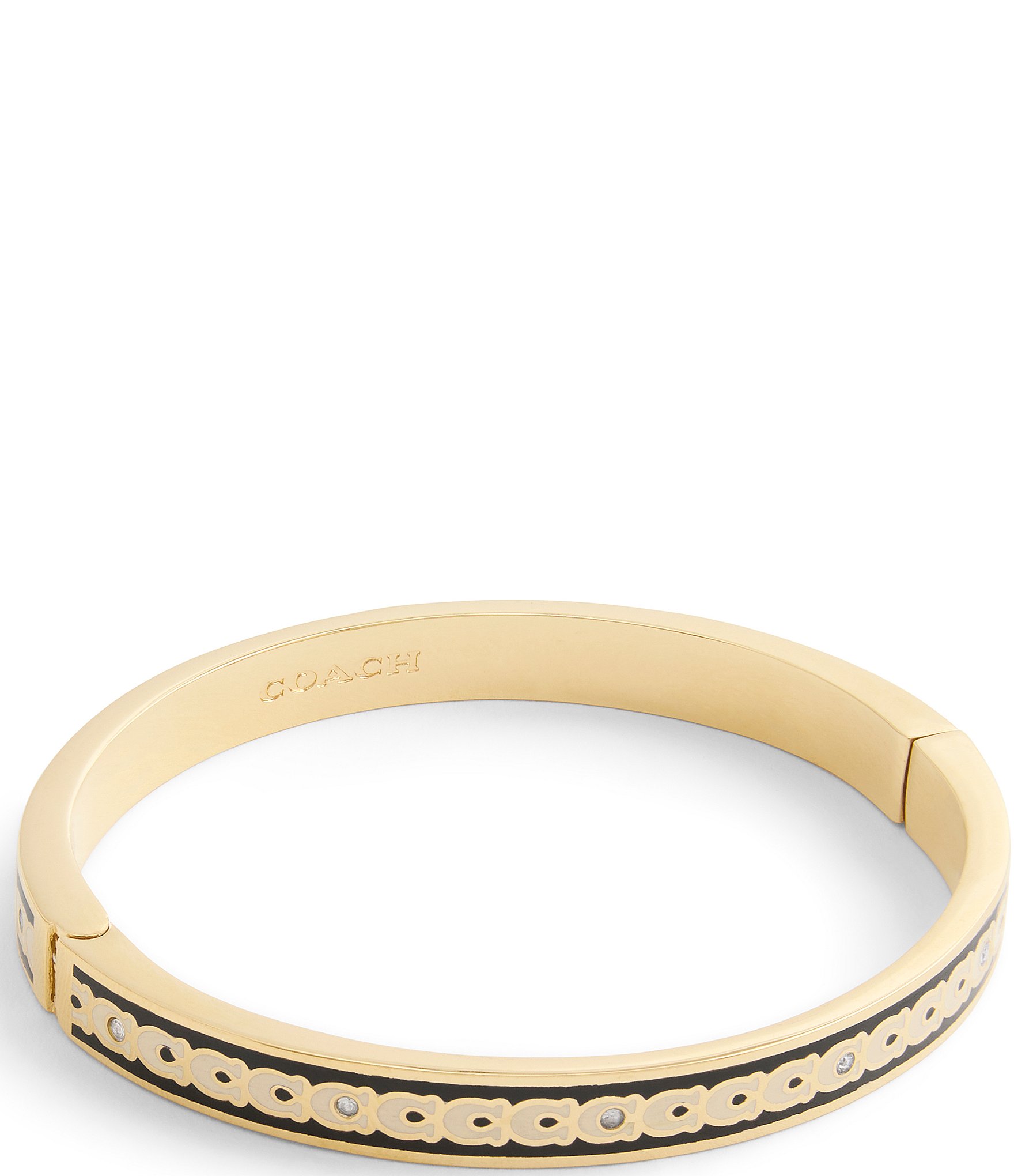 【COACH】Signature C Enamel Bangle Bracelet 00000000_zi_08d8abe5-53ac-4851