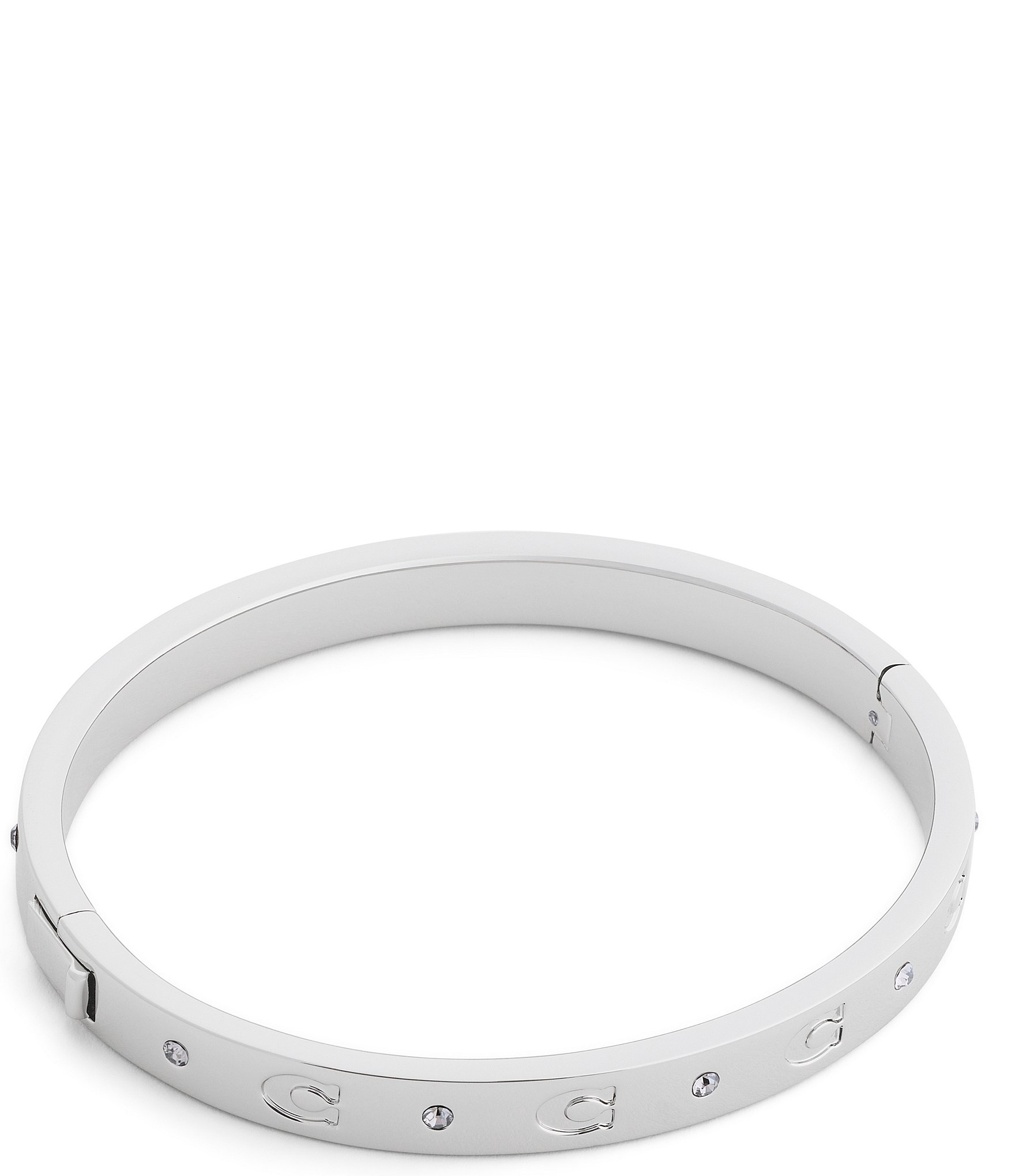 COACH Signature C Stone Bangle Bracelet