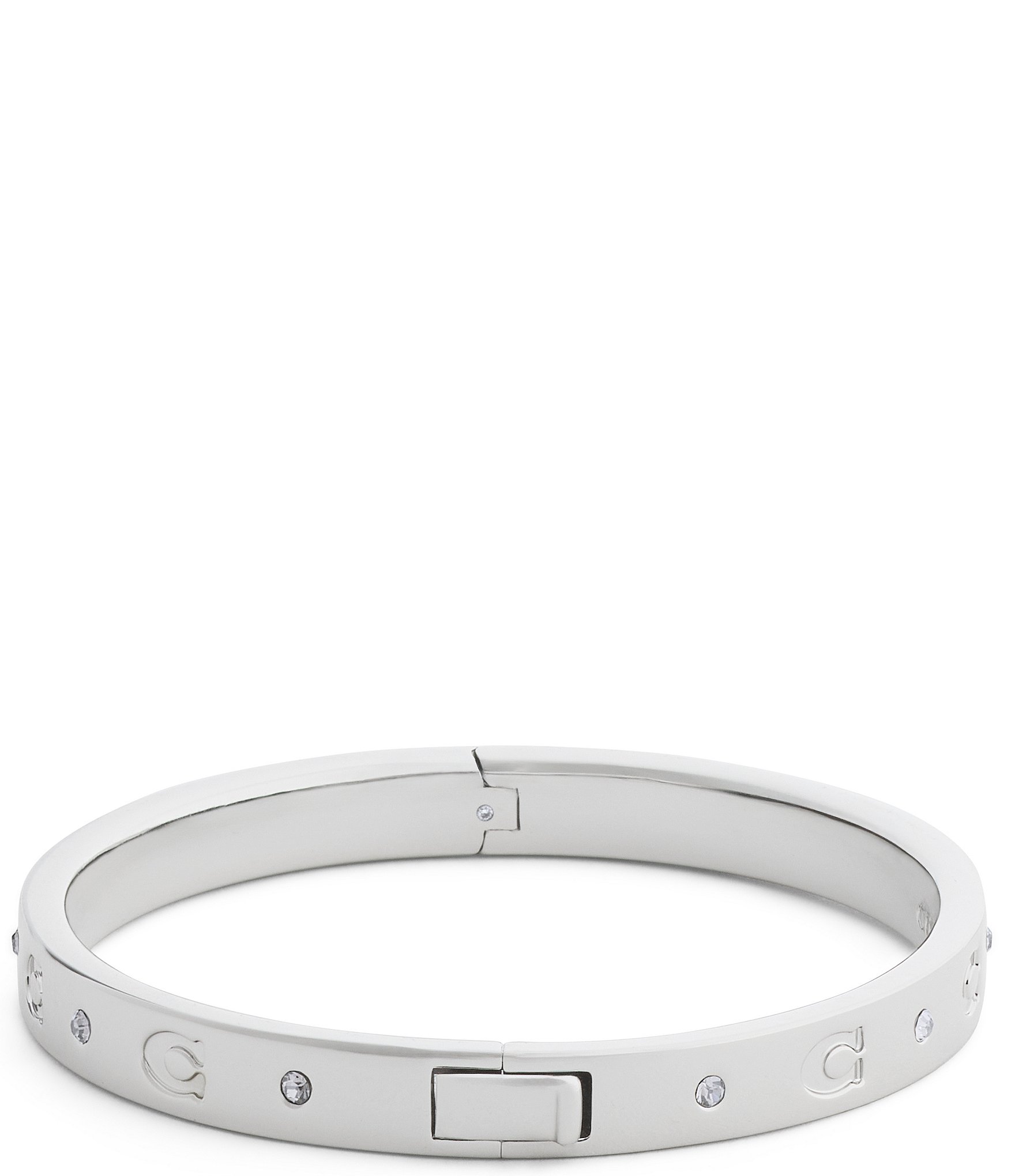 COACH Signature C Stone Bangle Bracelet