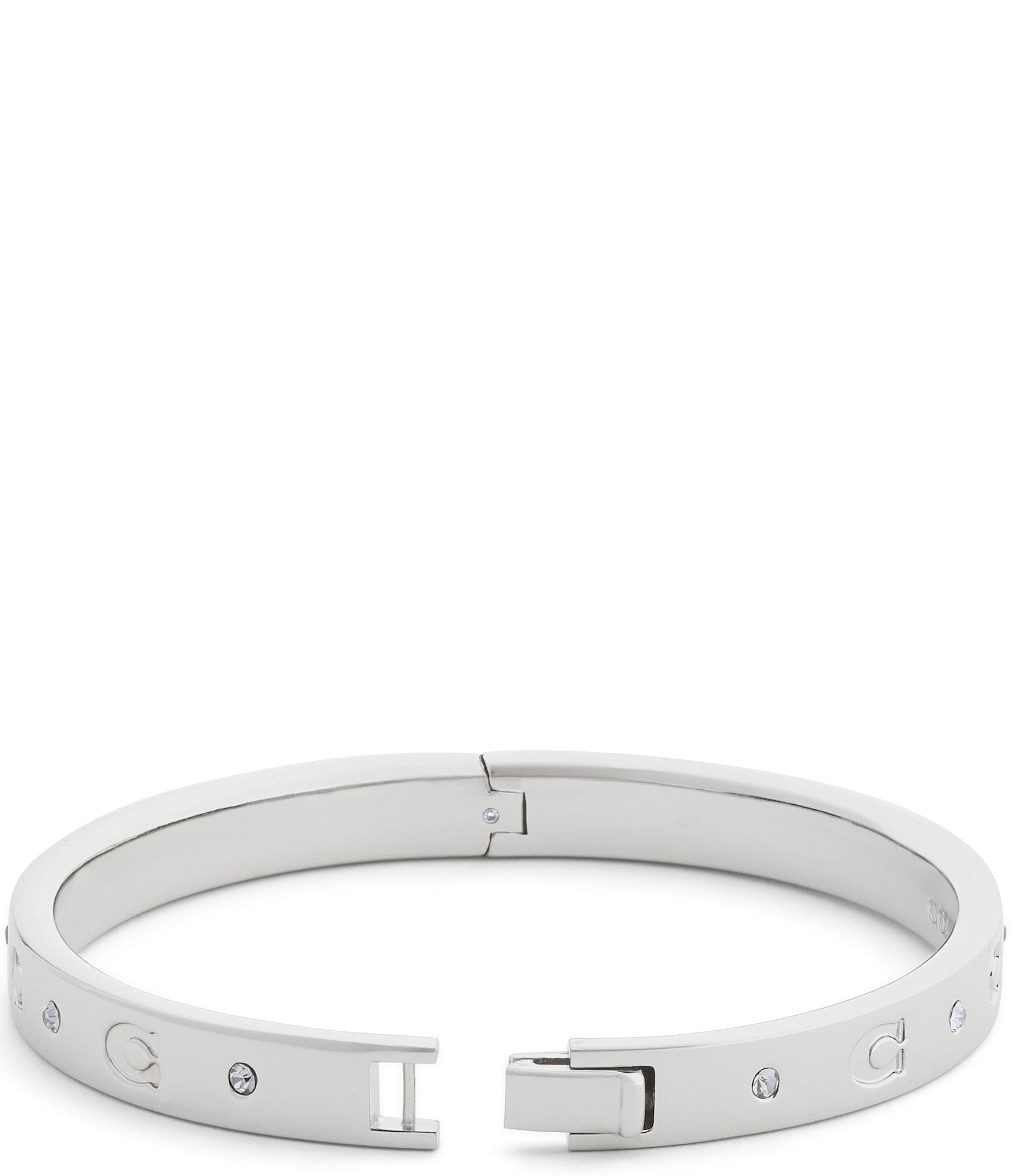 COACH Signature C Stone Bangle Bracelet