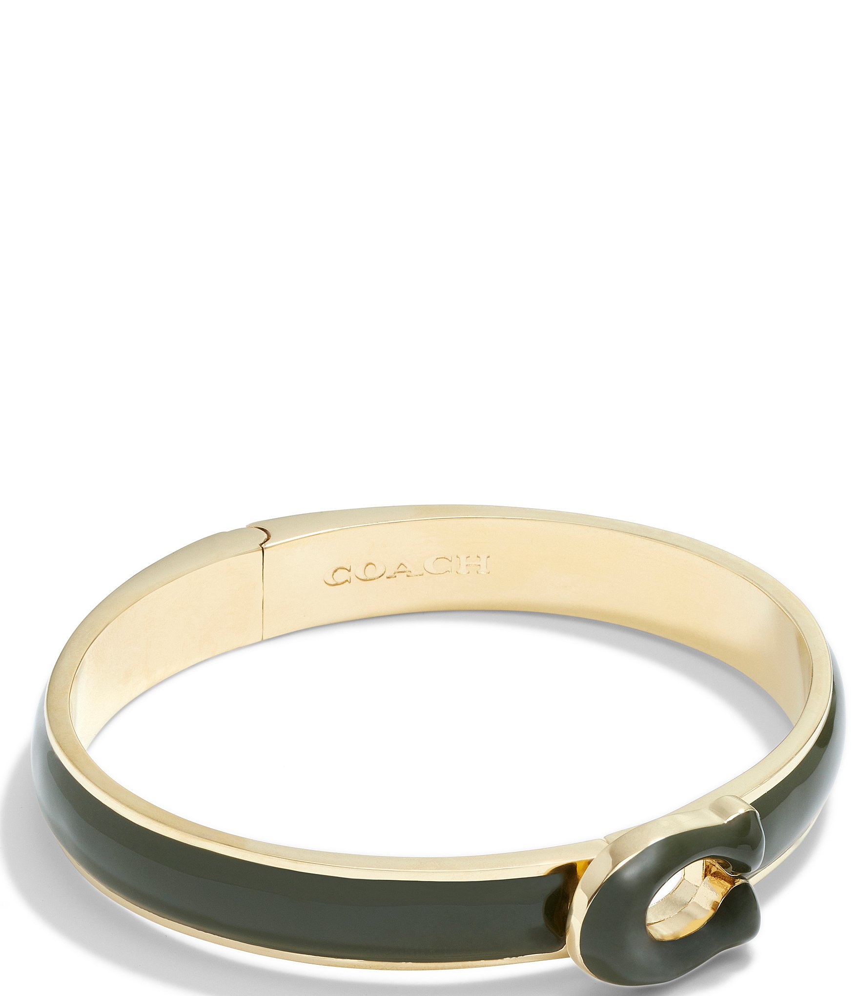 Buy COACH OUTLET Signature Bangle - Pink At 70% Off | Editorialist