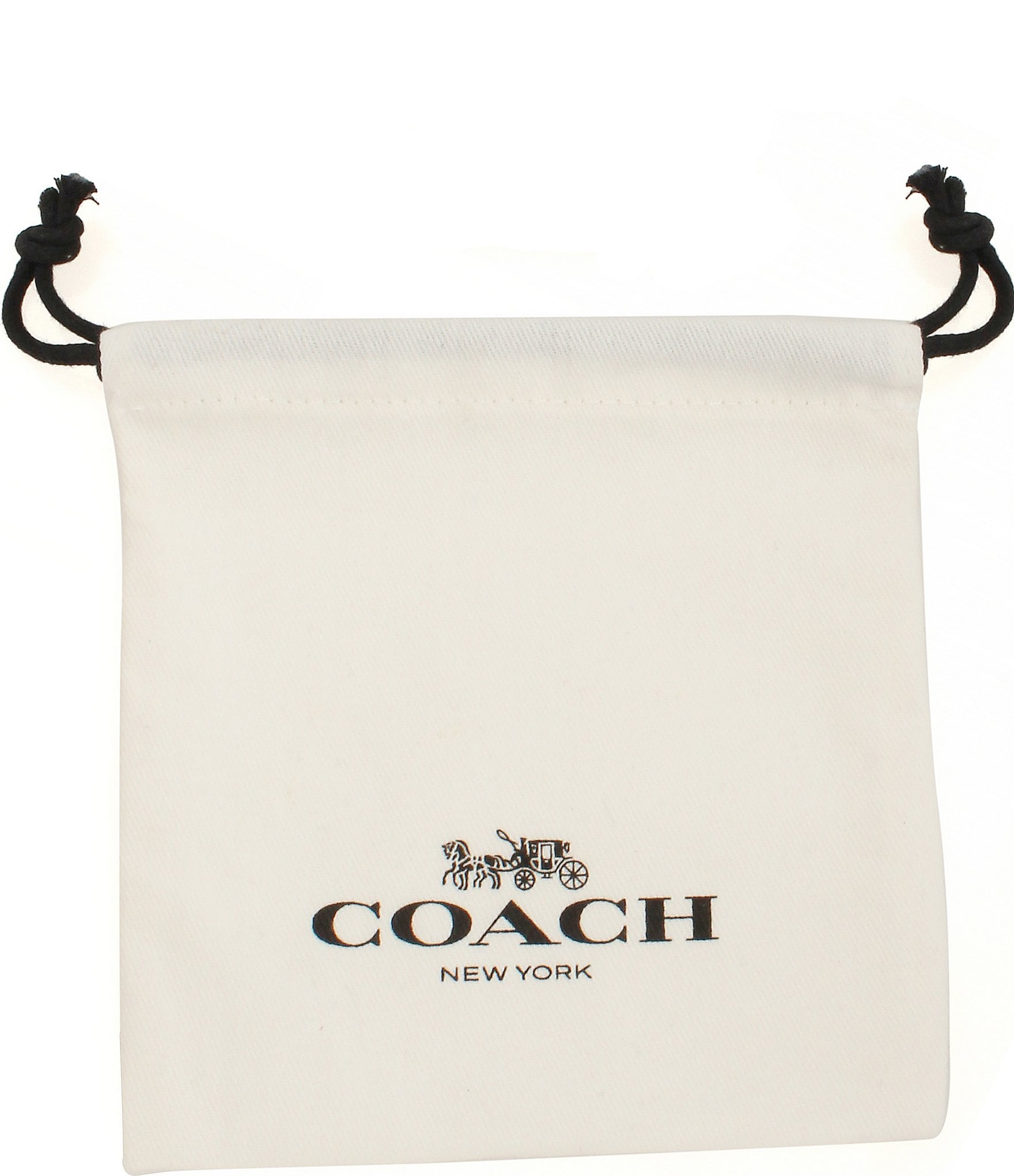 COACH Signature Heart Charm Pearl Line Bracelet