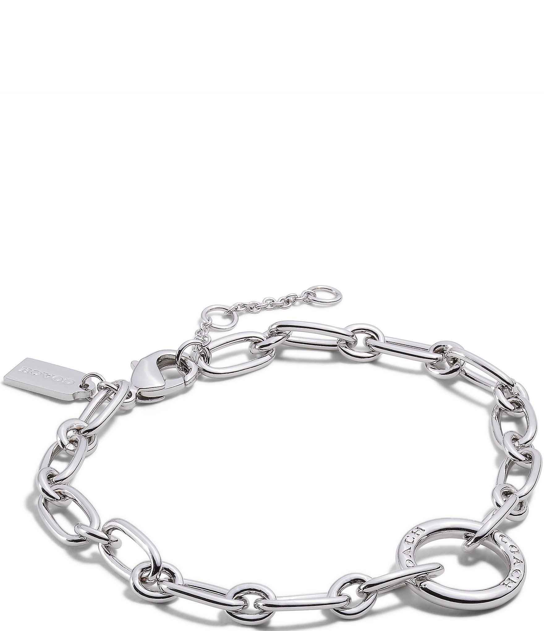 COACH Signature Link Line Bracelet | Dillard's